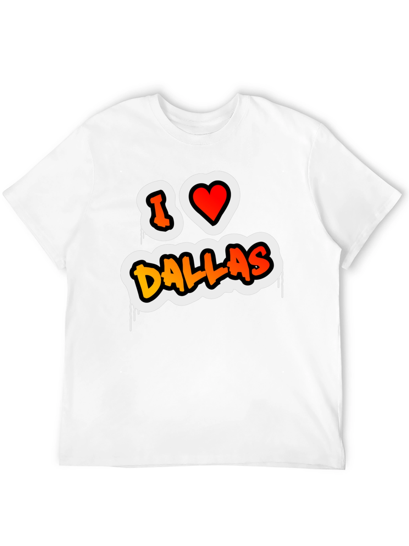 I Love Dallas Graphic T-Shirt