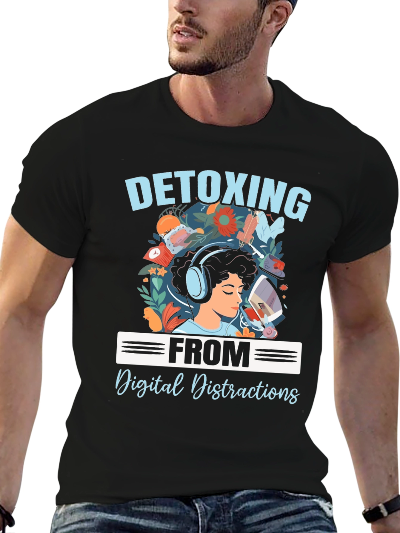 Detoxing From Digital Distractions T-Shirt
