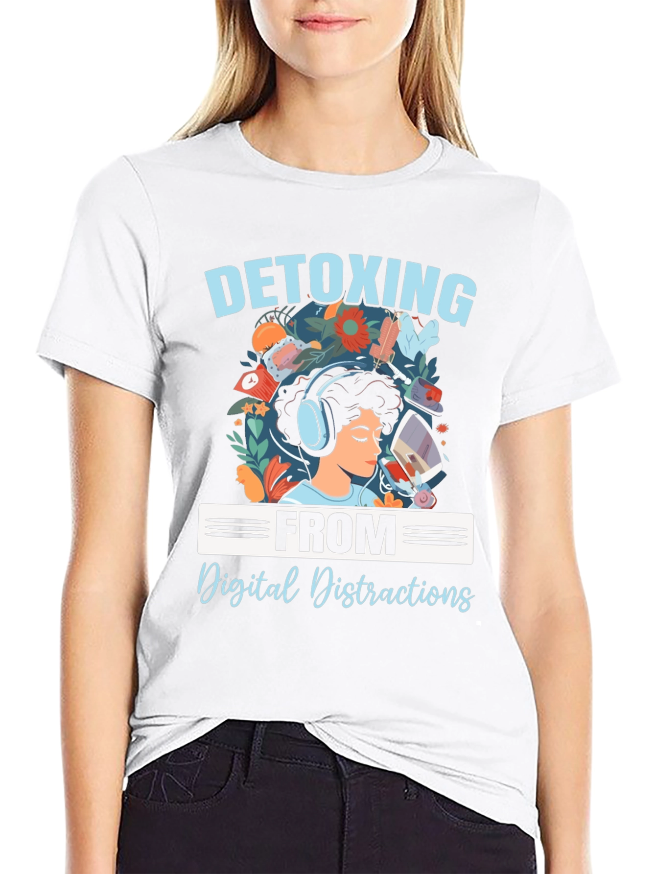Detoxing From Digital Distractions T-Shirt