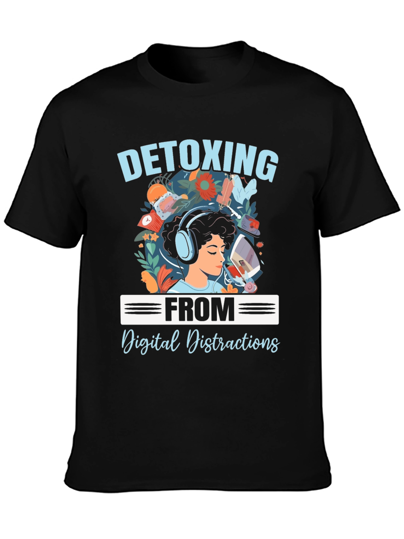 Detoxing From Digital Distractions T-Shirt
