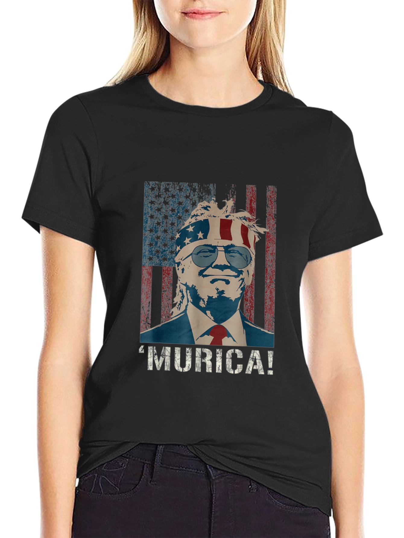 Patriotic Murica! Graphic Tee - USA Pride