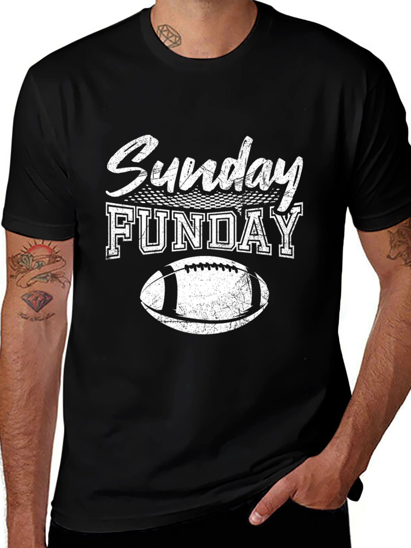 Sunday Funday Football T-Shirt