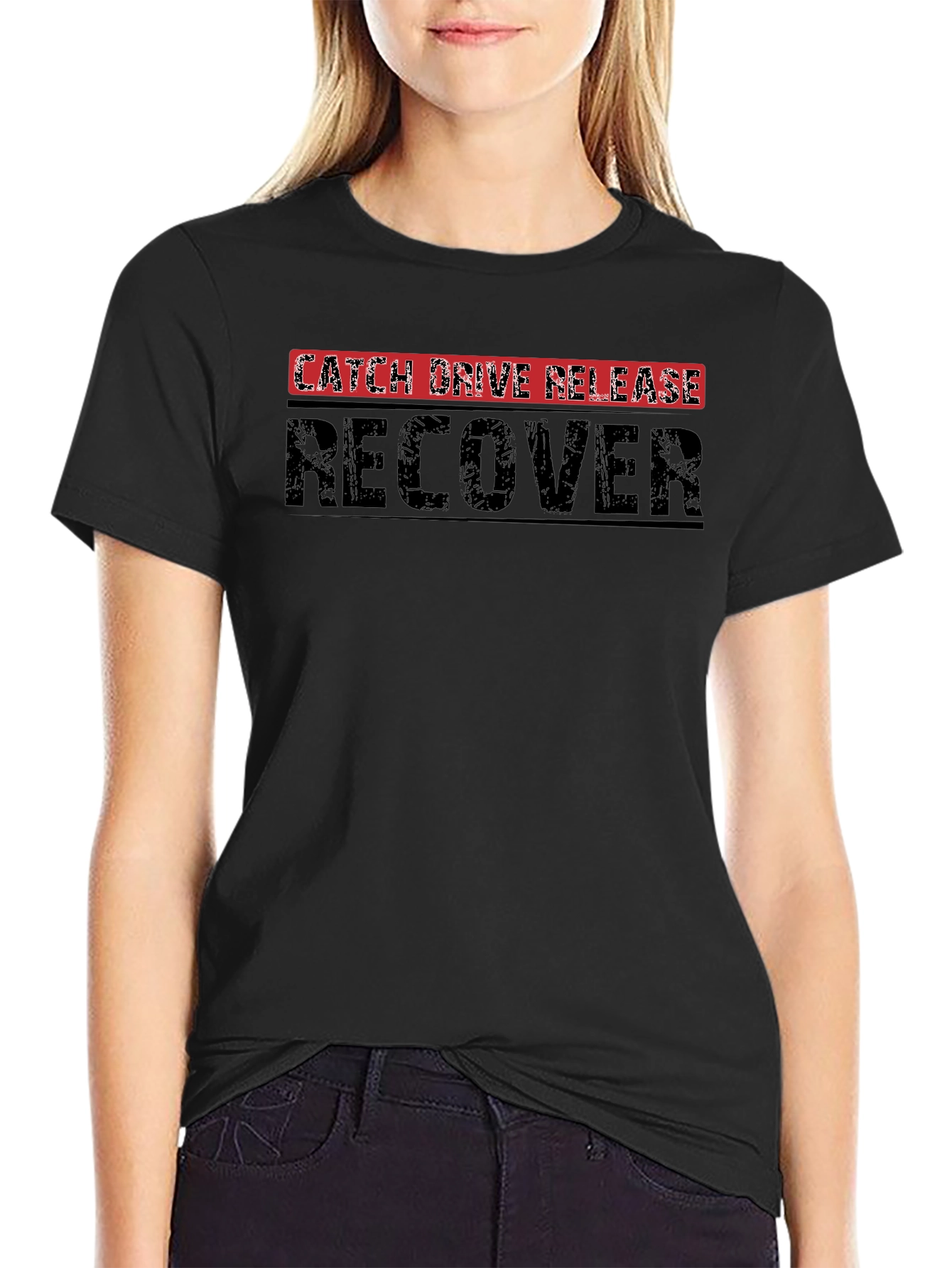 Catch Drive Release Recover Graphic T-Shirt