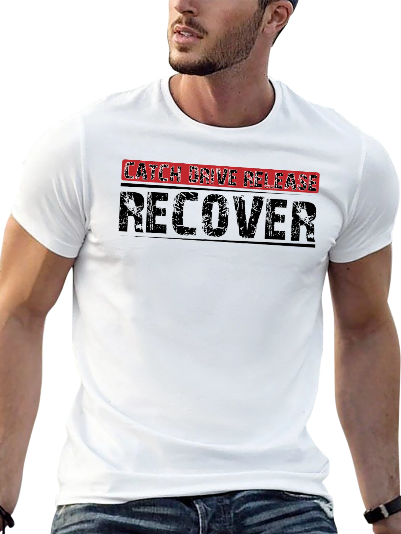 Catch Drive Release Recover Graphic T-Shirt