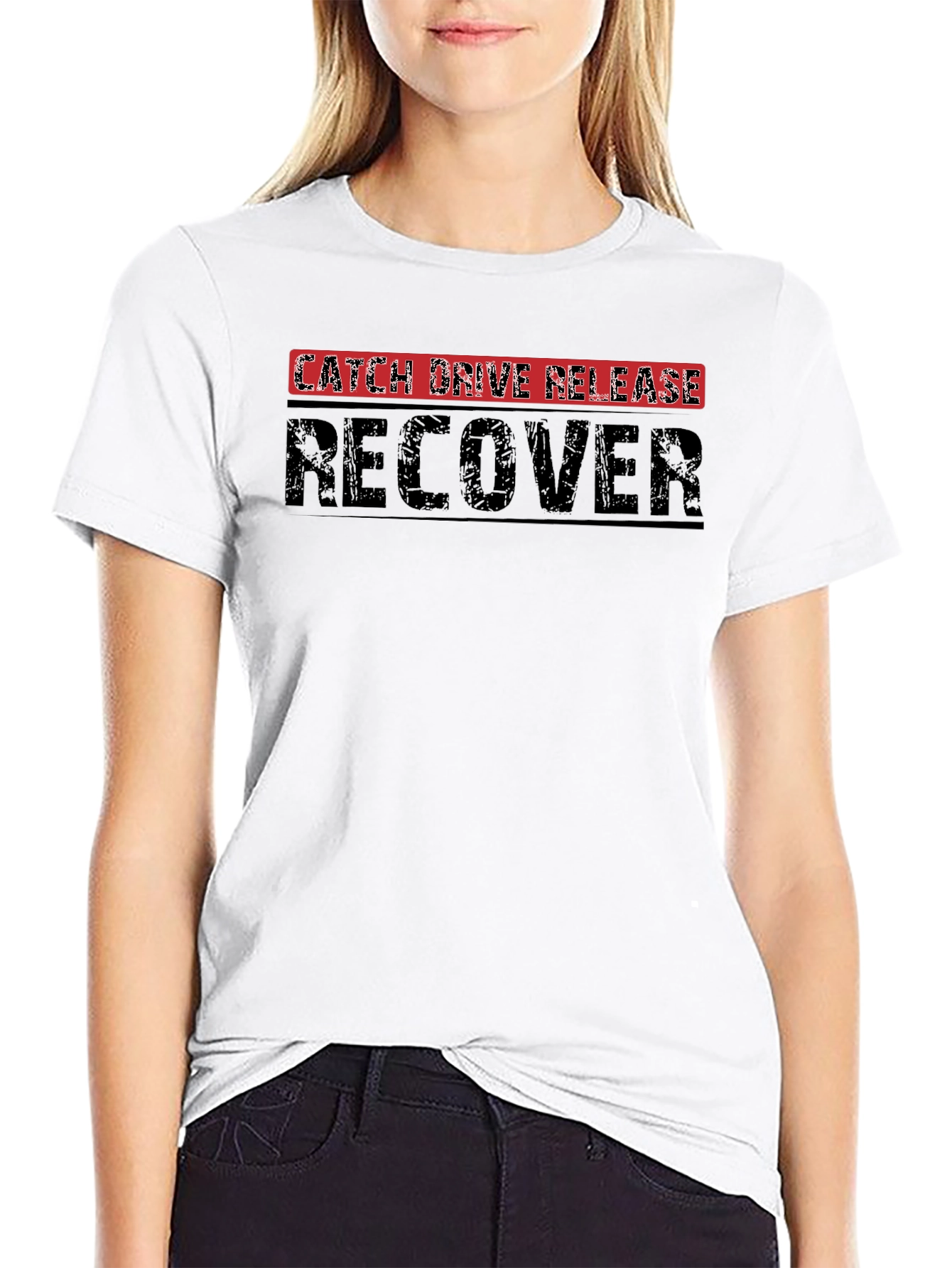 Catch Drive Release Recover Graphic T-Shirt