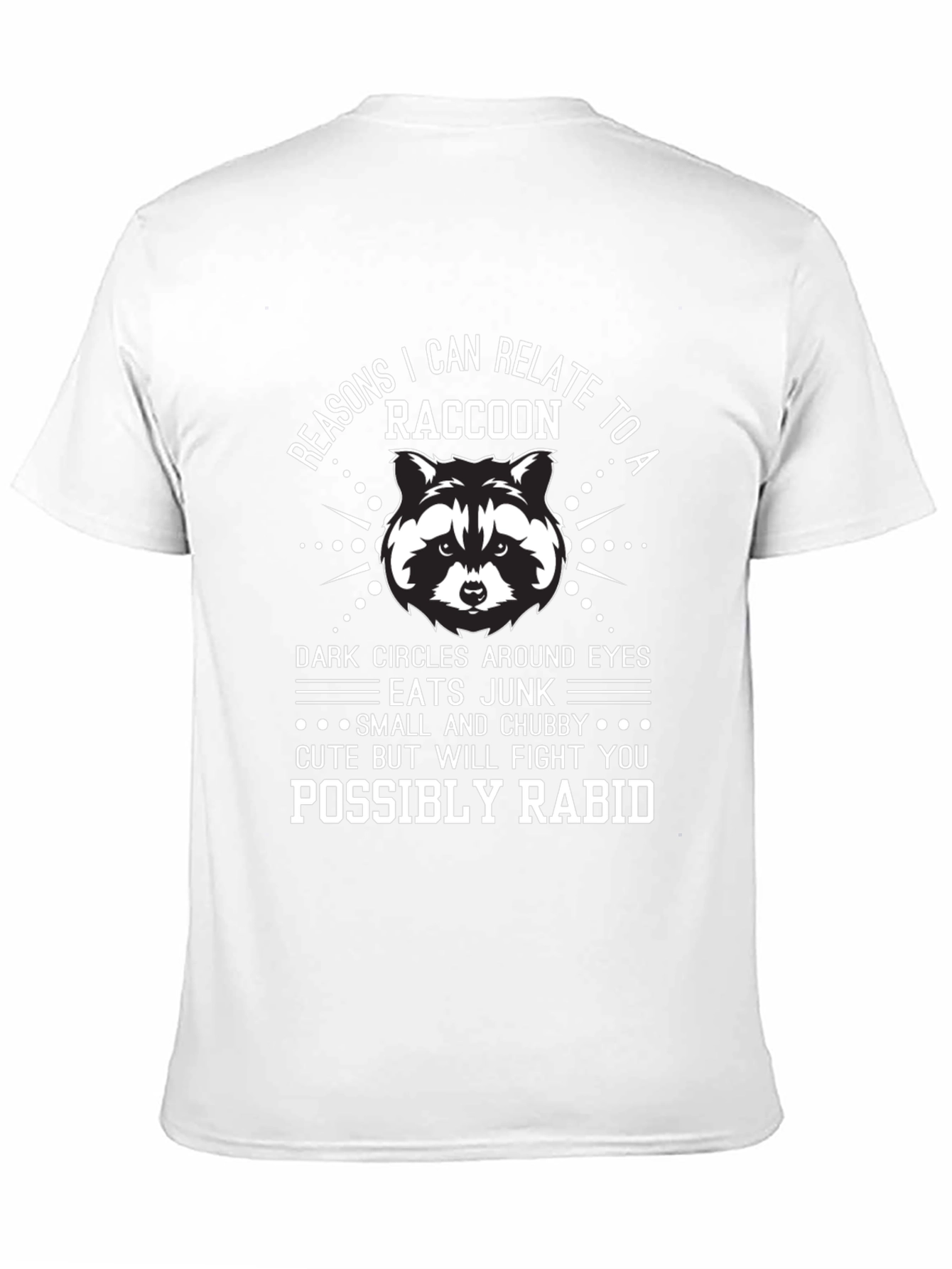 Funny Raccoon Relate T-Shirt
