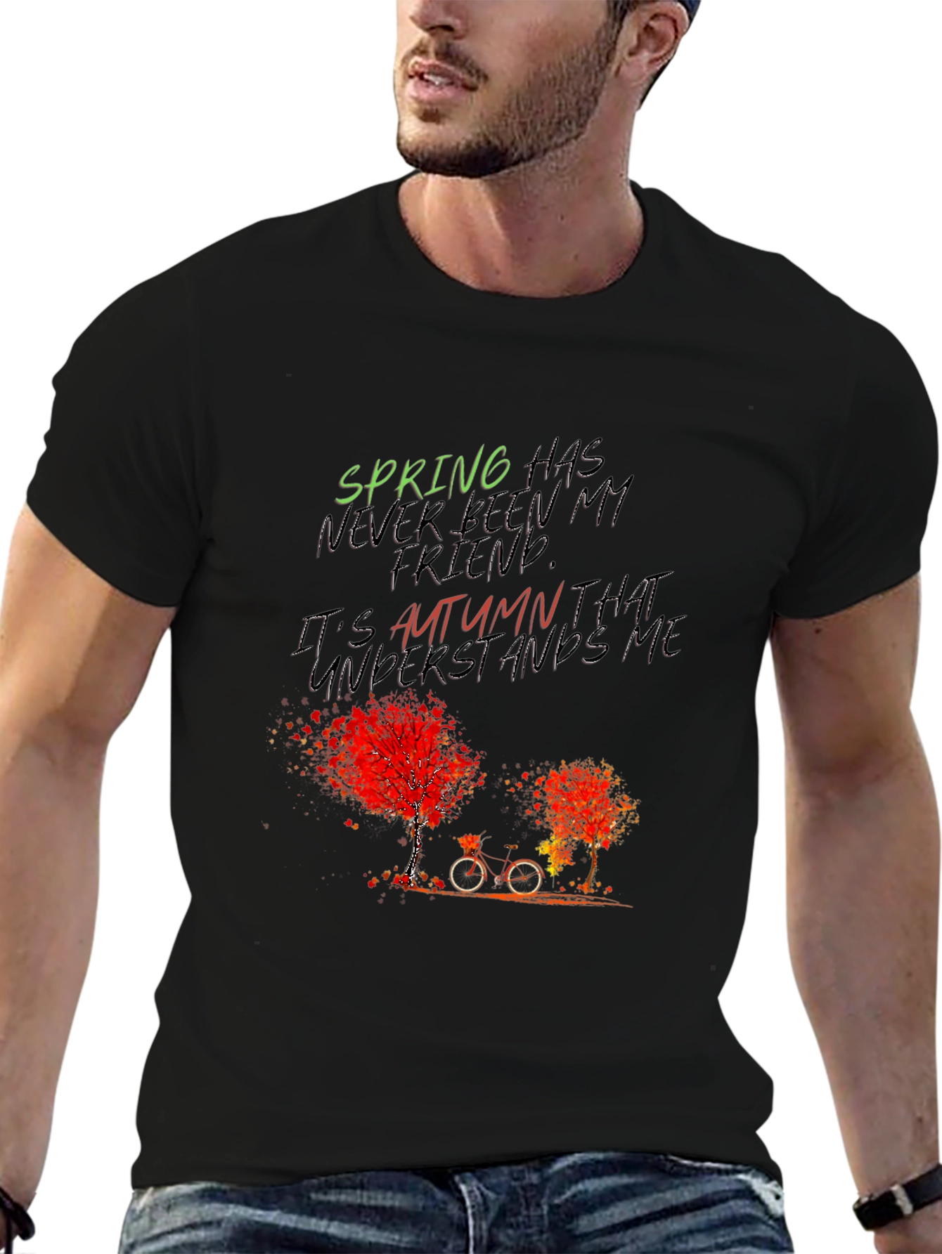 Autumn Friend T-Shirt - Unique Graphic Tee