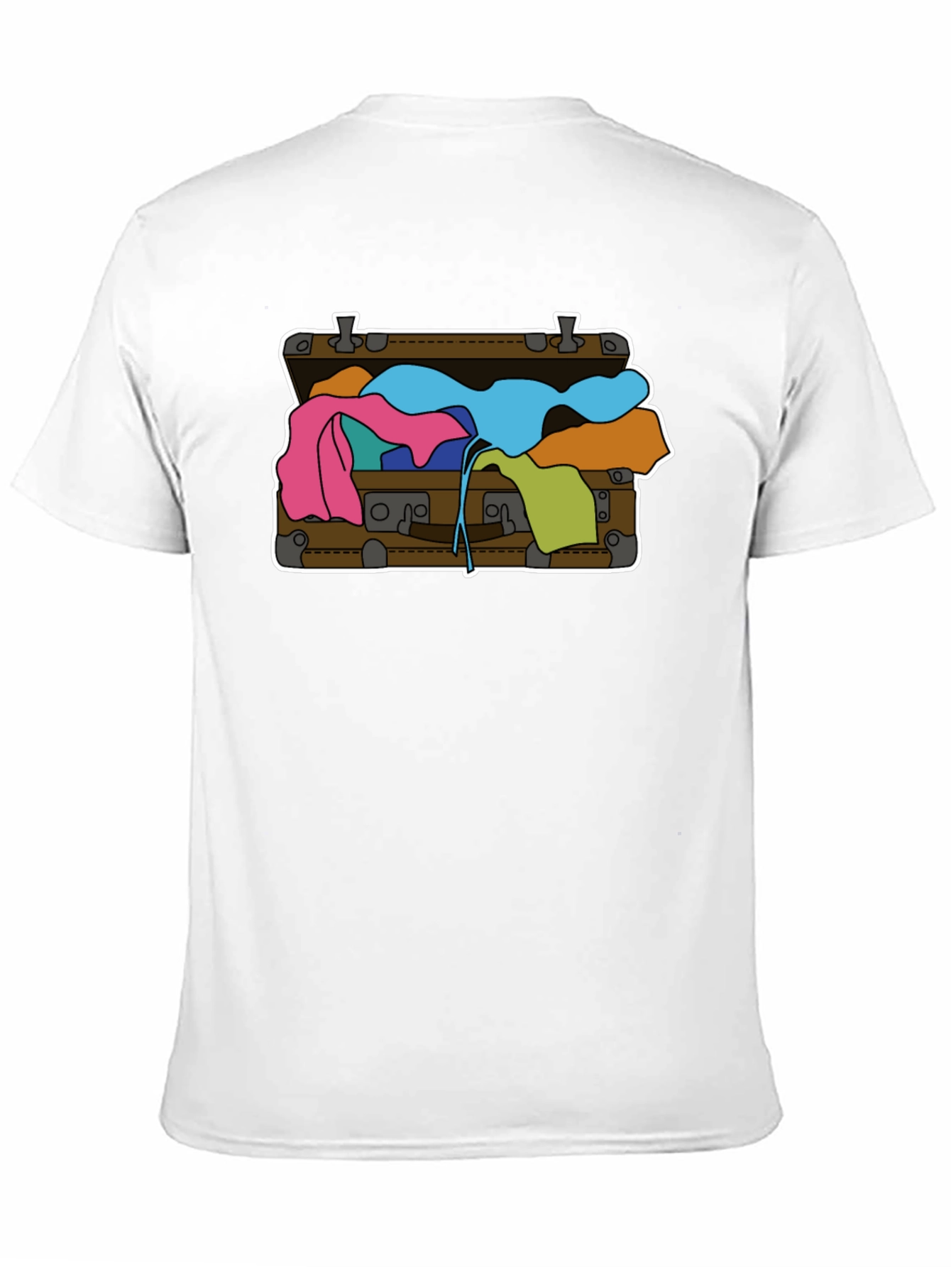 Suitcase Graphic Tee - Novelty Travel Shirt