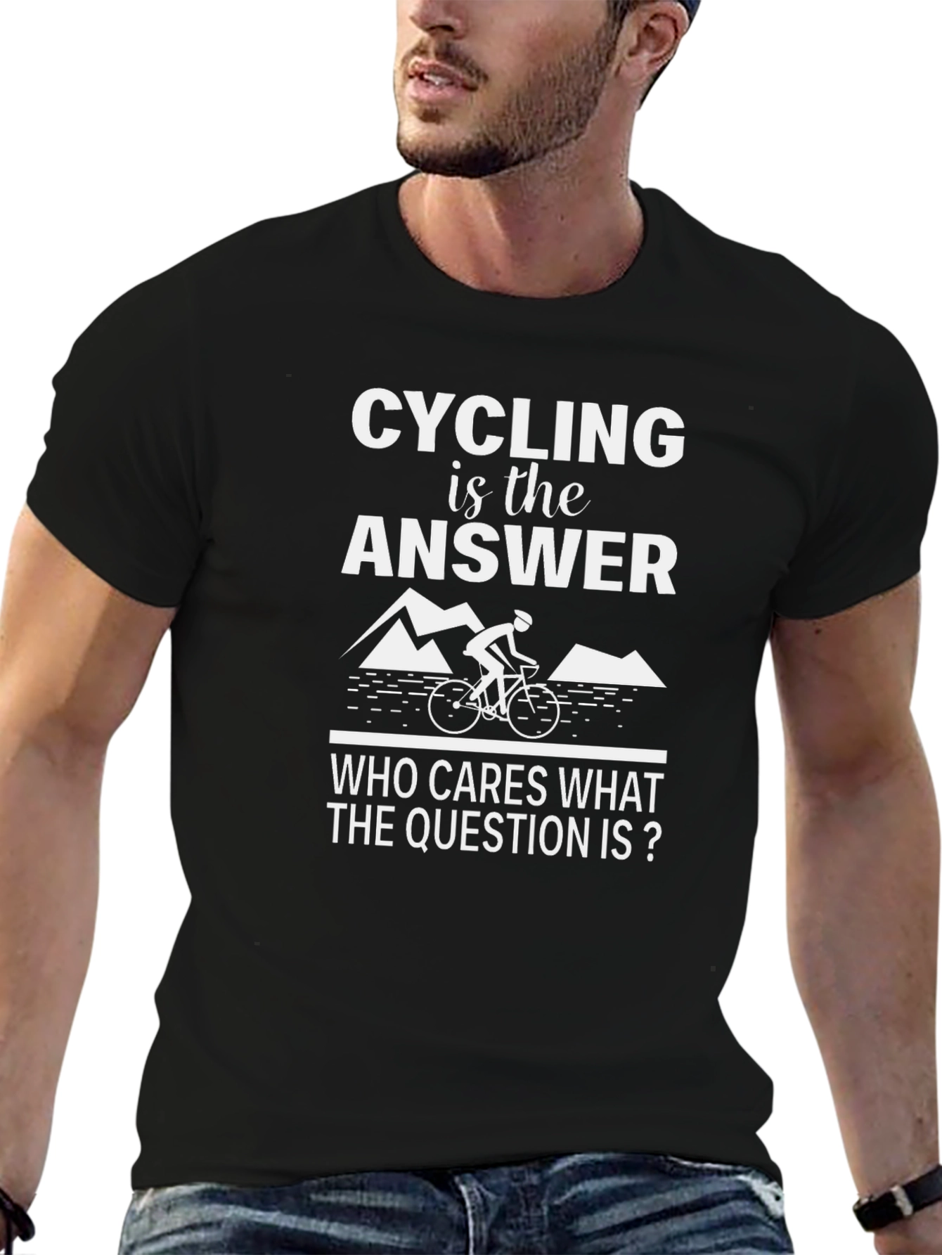 Cycling Is The Answer T-Shirt