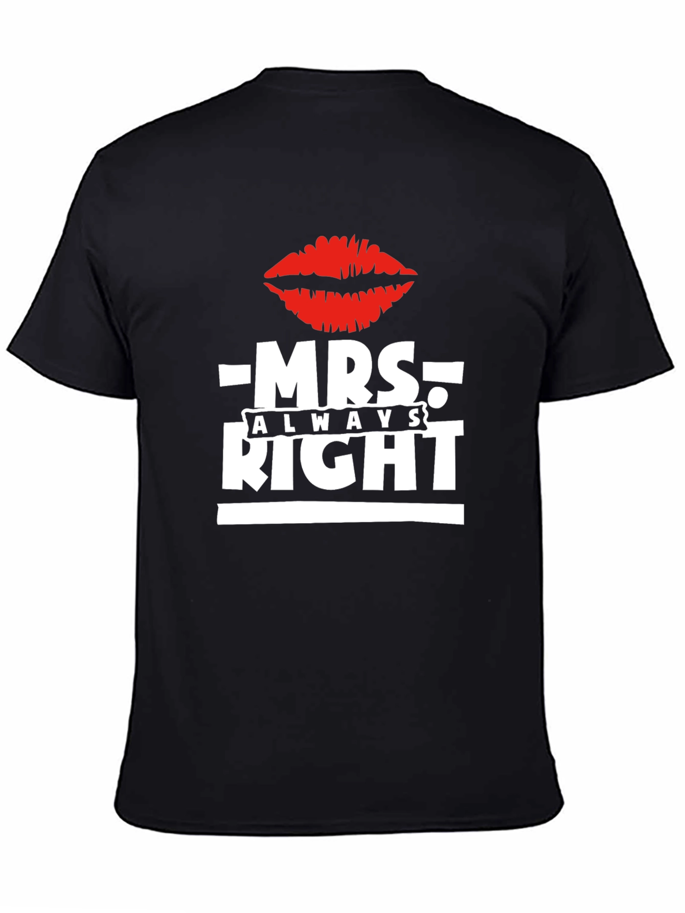 Mrs Always Right Black T-Shirt
