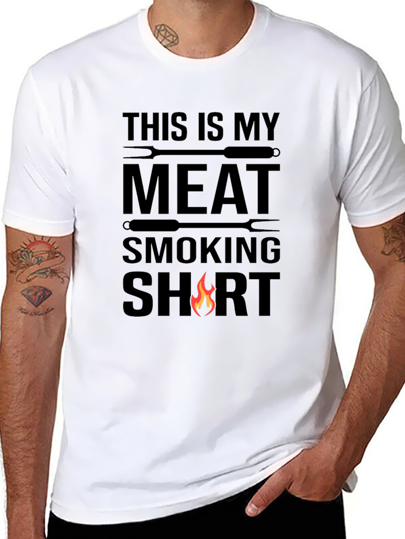 Meat Smoking Shirt - BBQ Lovers Tee