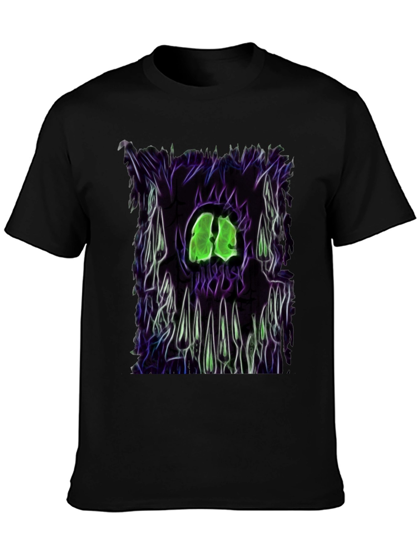 Neon Monster Graphic T-Shirt