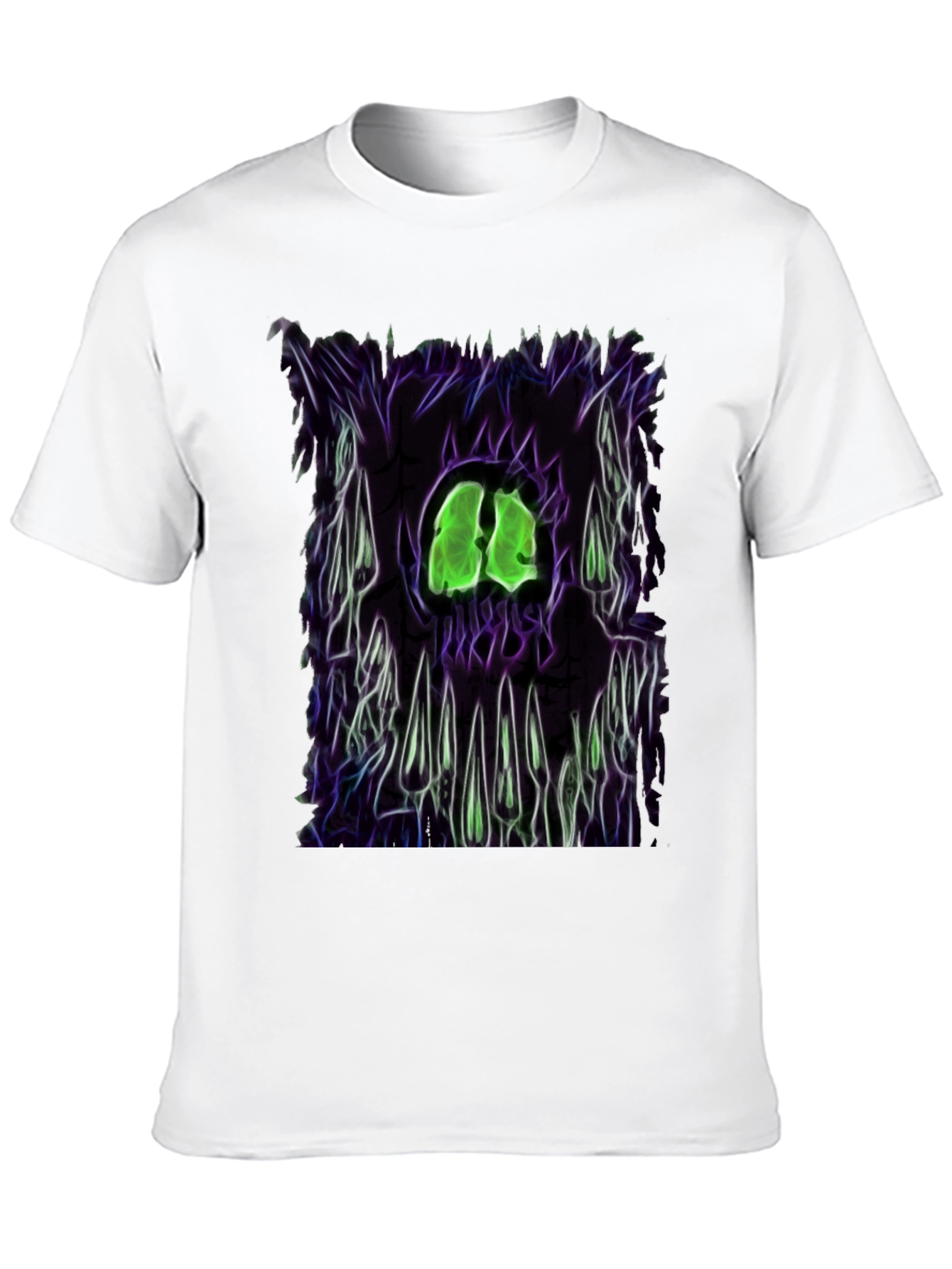Neon Monster Graphic T-Shirt