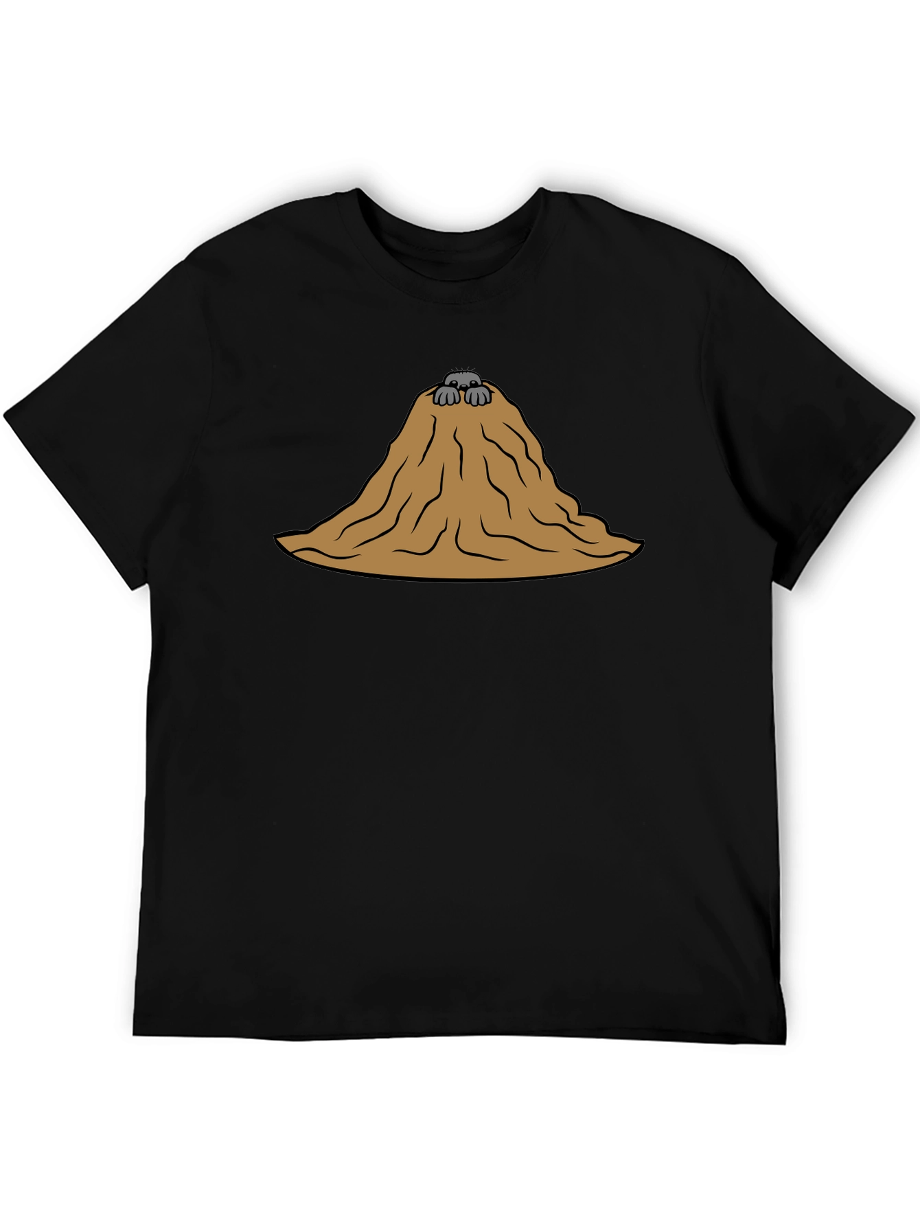 Molehill T-Shirt - Funny Cartoon Graphic Tee