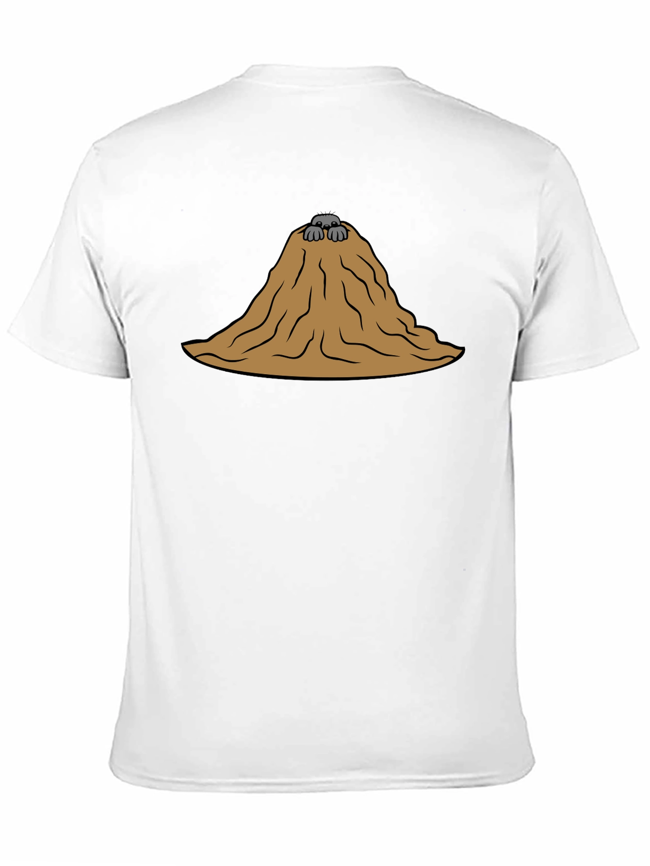 Molehill T-Shirt - Funny Cartoon Graphic Tee