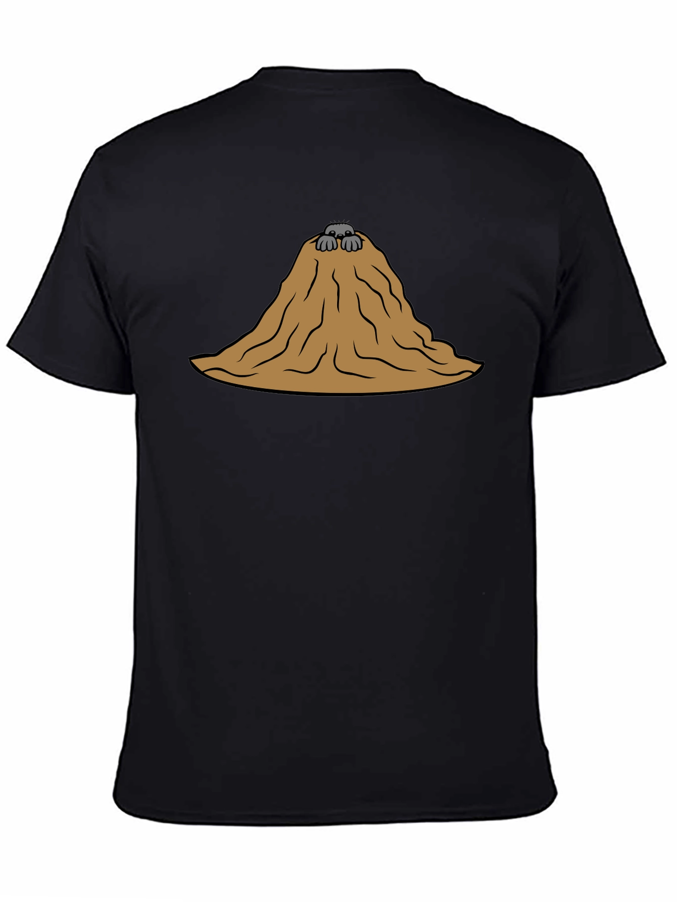 Molehill T-Shirt - Funny Cartoon Graphic Tee