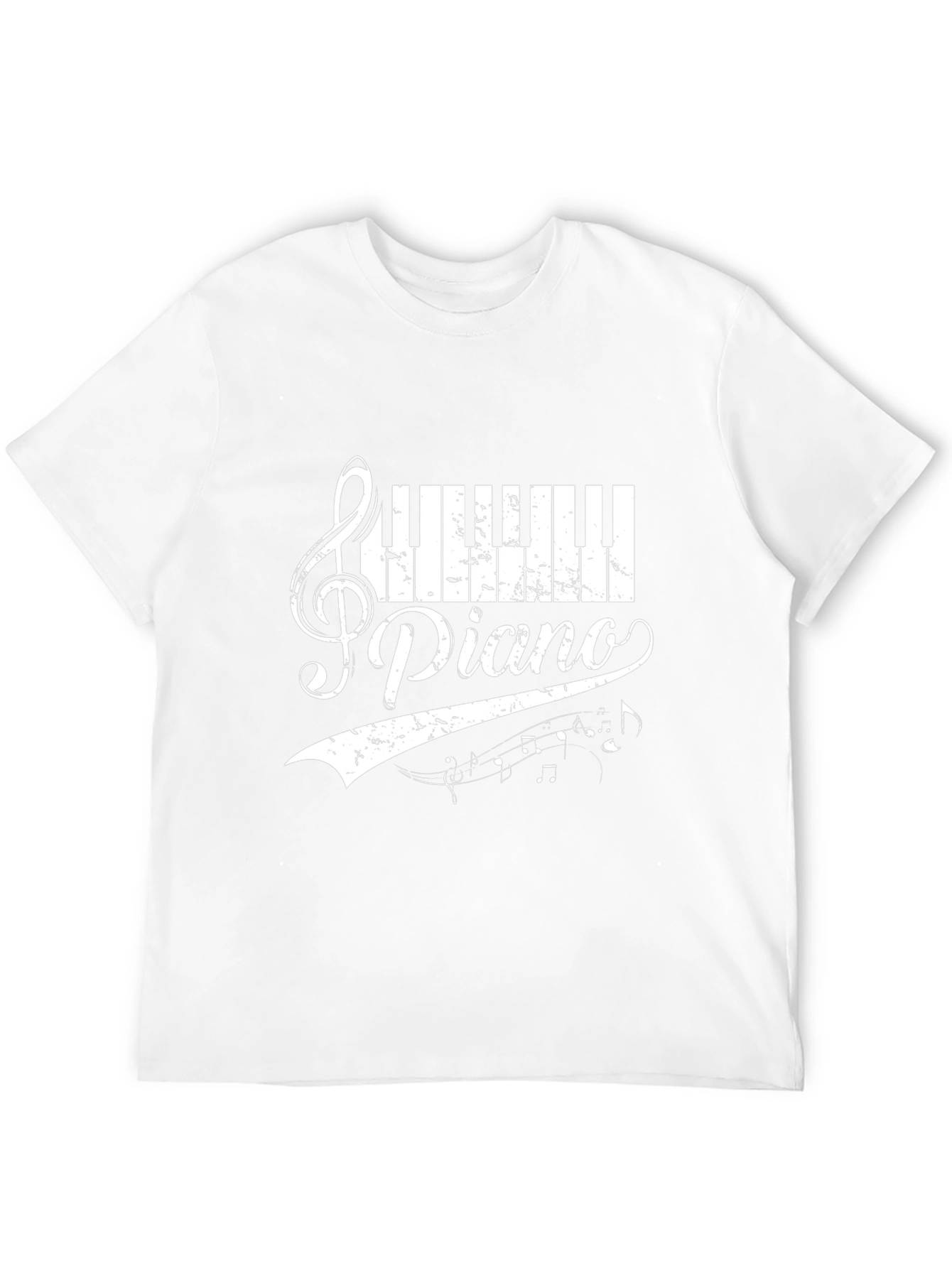 Piano Music Graphic T-Shirt for Musicians