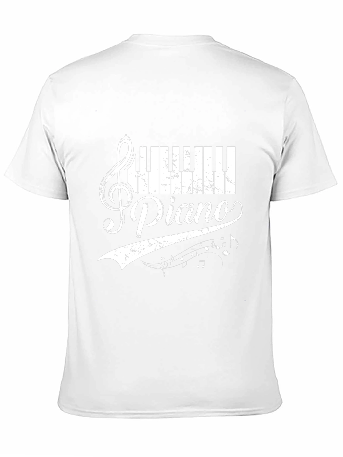Piano Music Graphic T-Shirt for Musicians