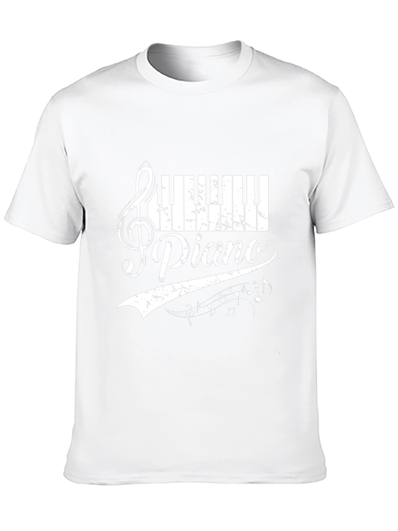 Piano Music Graphic T-Shirt for Musicians