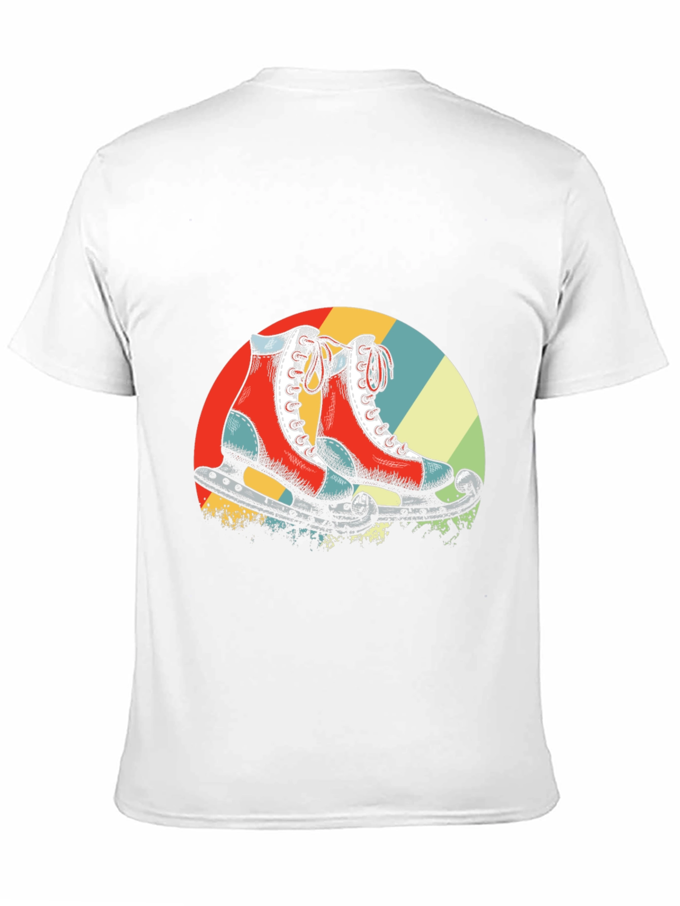 Retro Ice Skates Graphic Tee