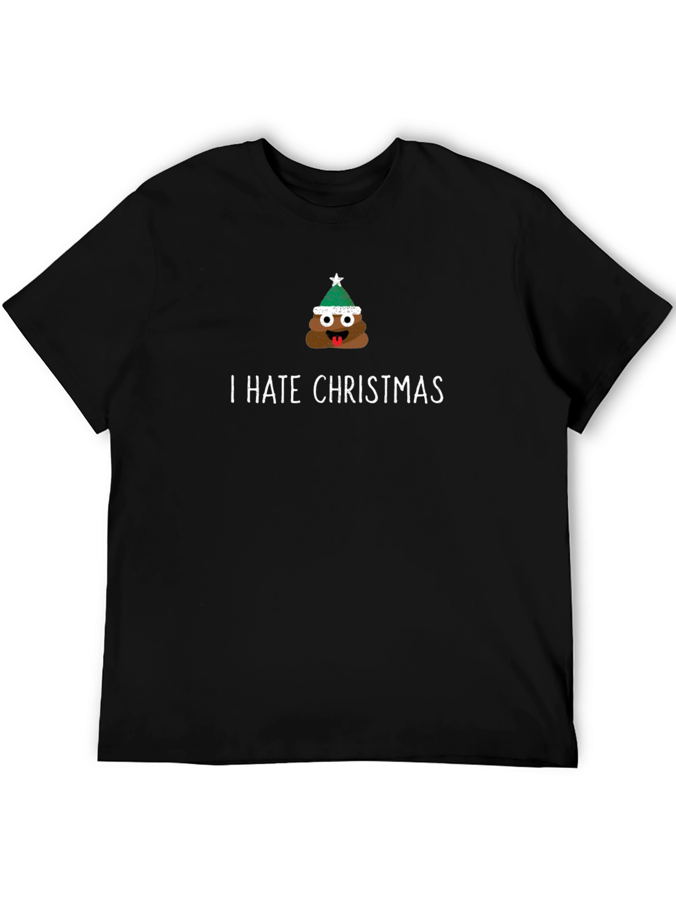 I Hate Christmas Poop Emoji T-Shirt