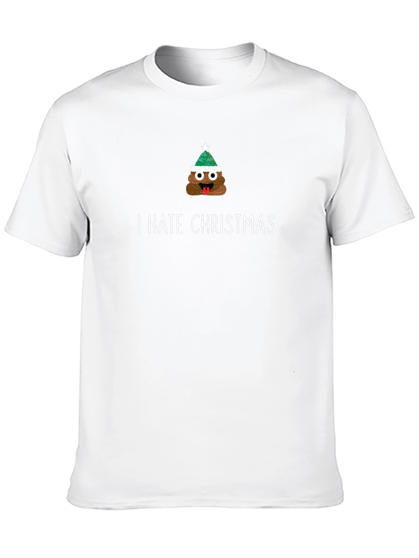 I Hate Christmas Poop Emoji T-Shirt