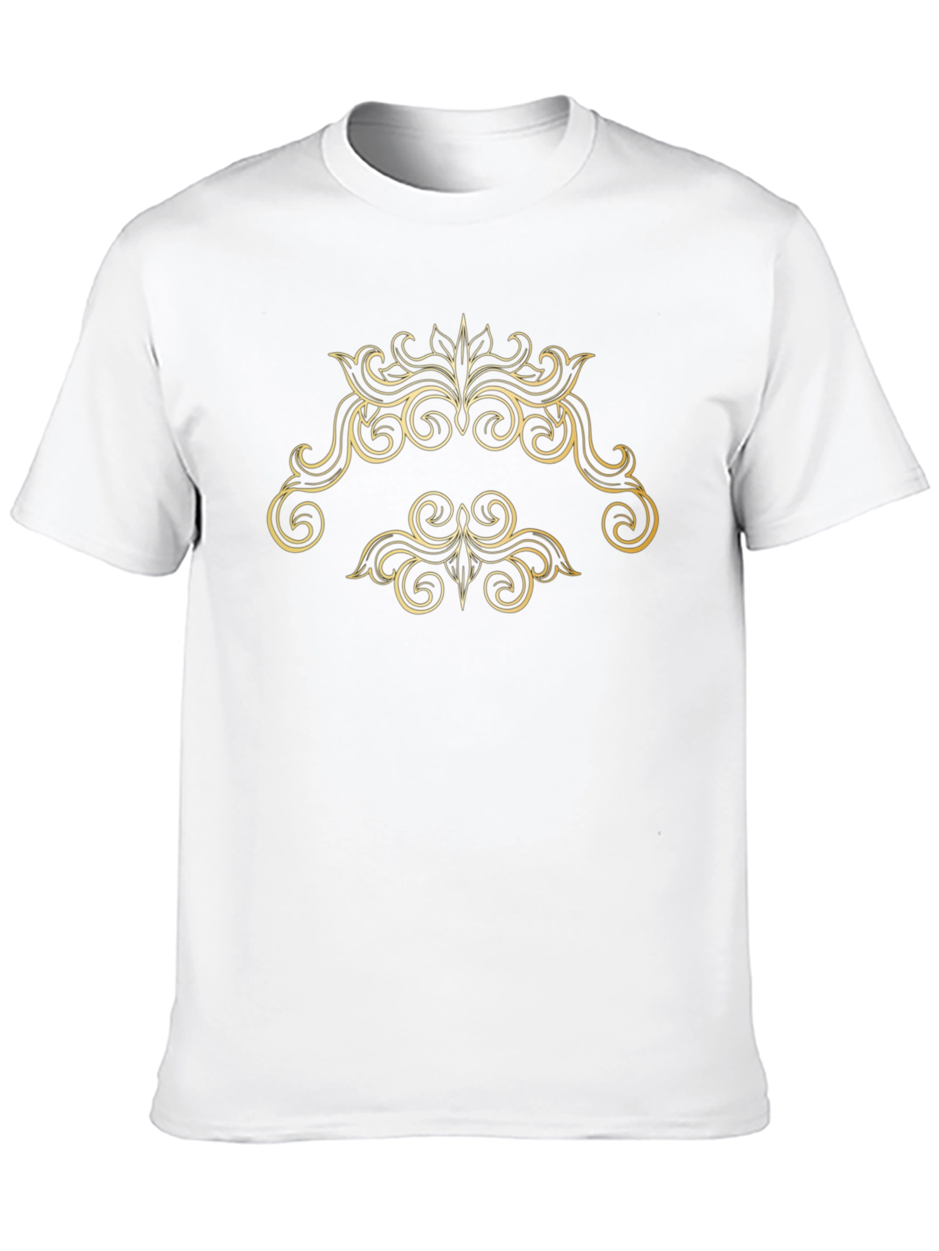 Ornate Scrollwork Graphic Tee