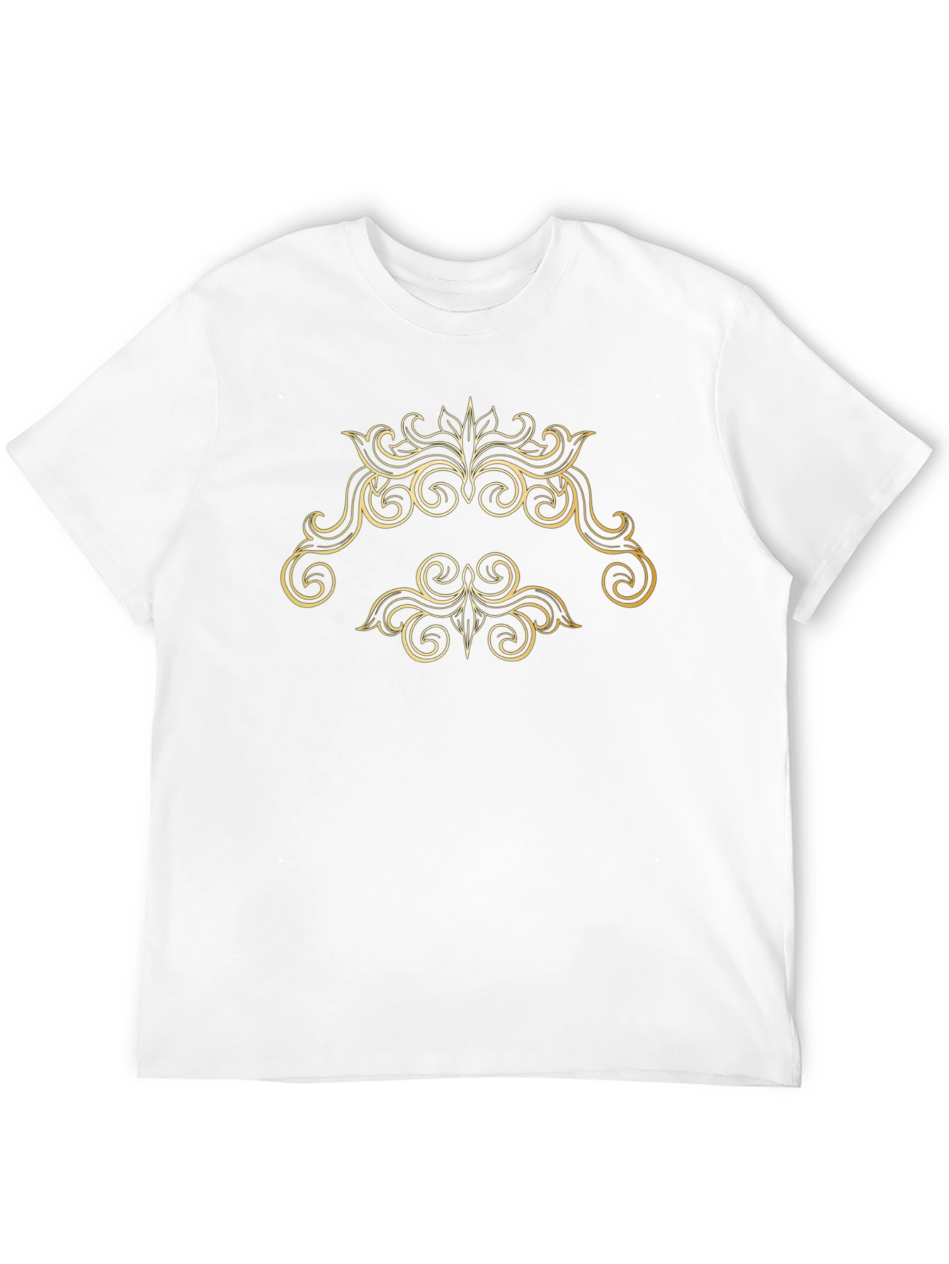 Ornate Scrollwork Graphic Tee
