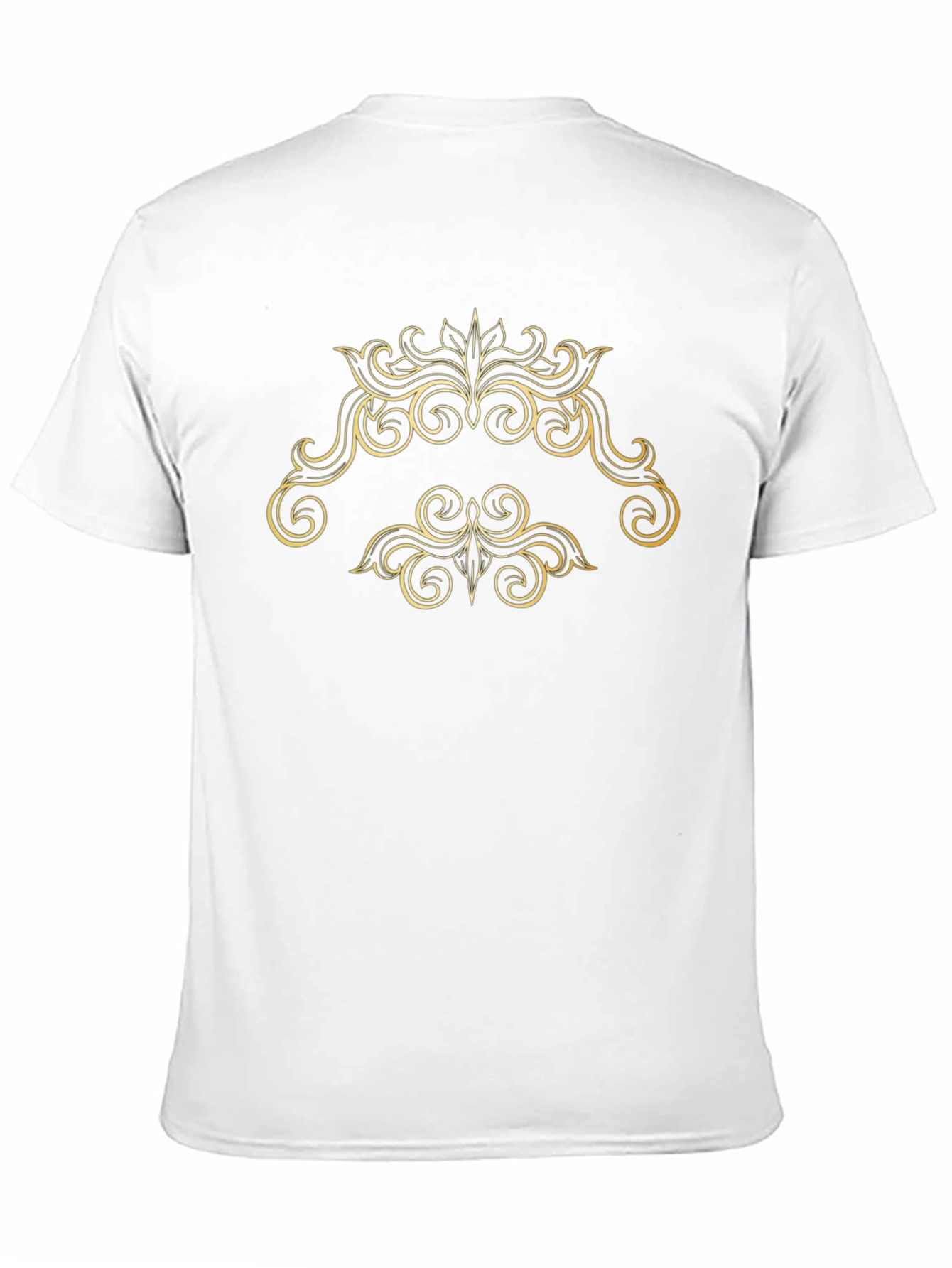 Ornate Scrollwork Graphic Tee