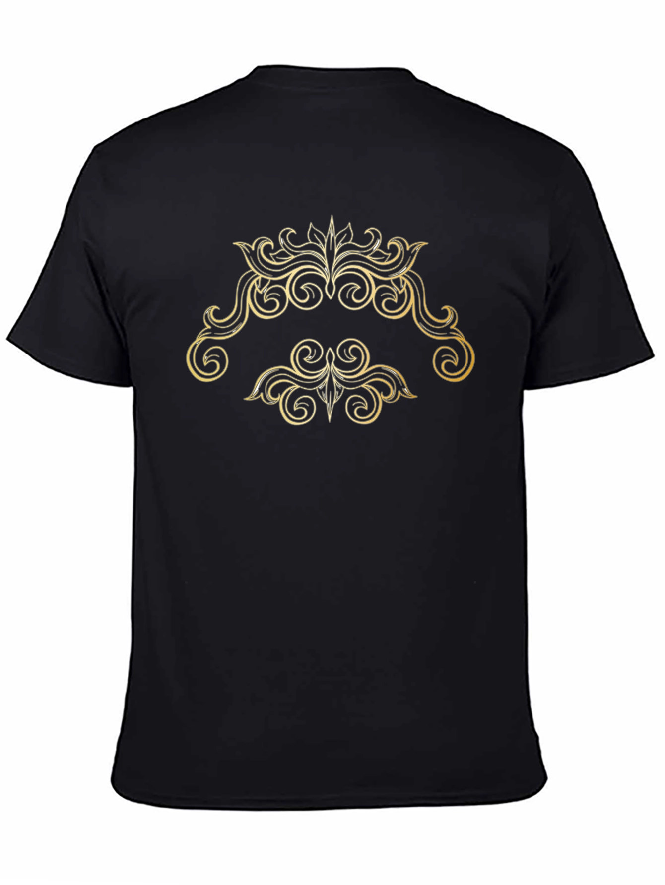 Ornate Scrollwork Graphic Tee
