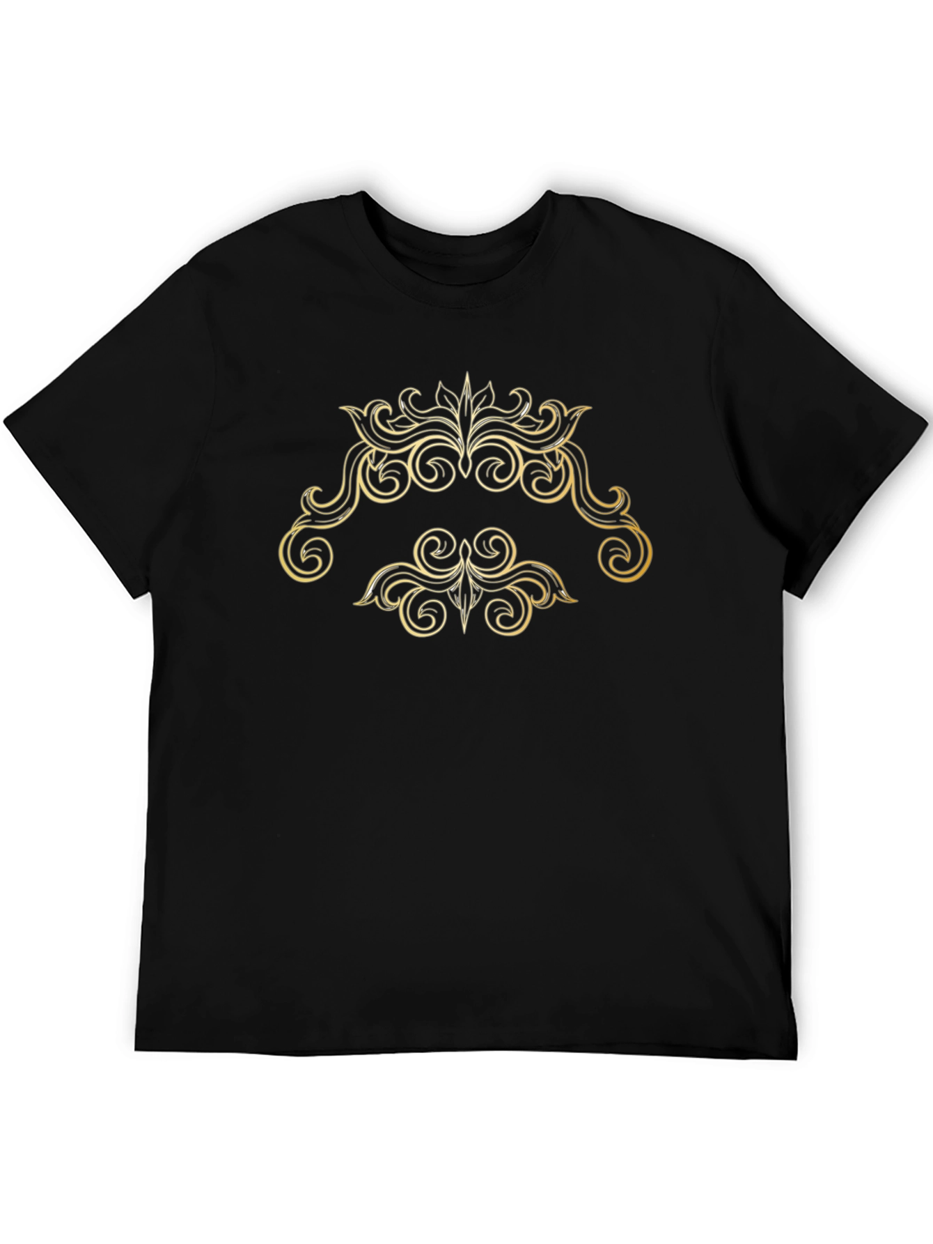 Ornate Scrollwork Graphic Tee