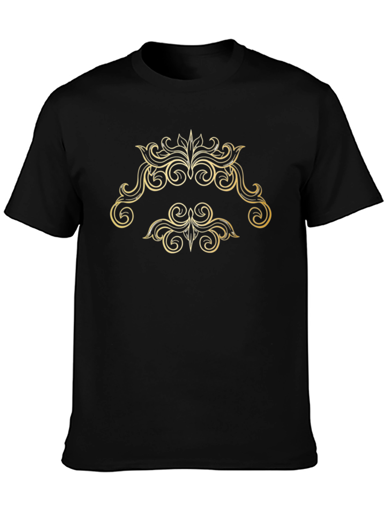 Ornate Scrollwork Graphic Tee