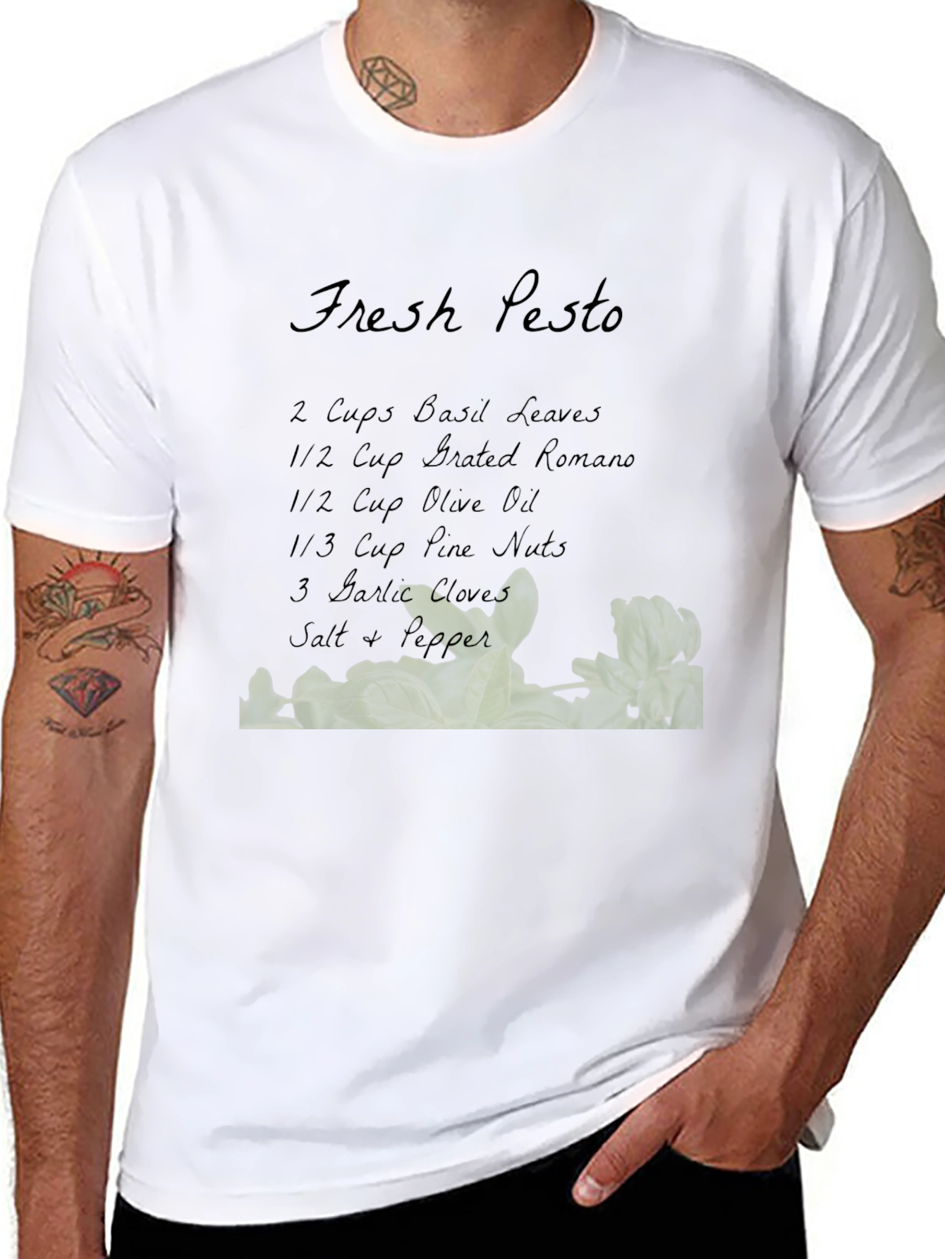 Fresh Pesto Recipe T-Shirt