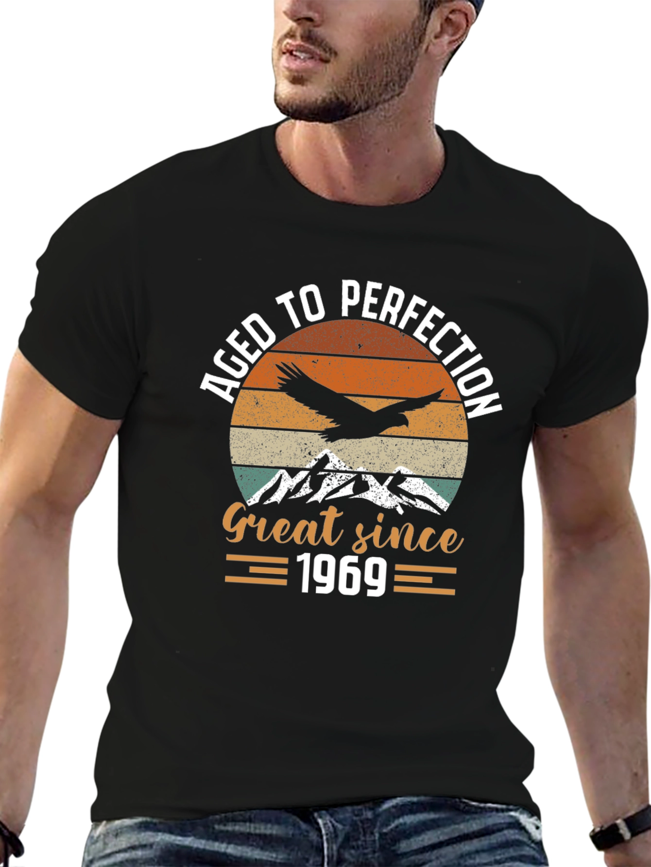Aged to Perfection 1969 Graphic T-Shirt