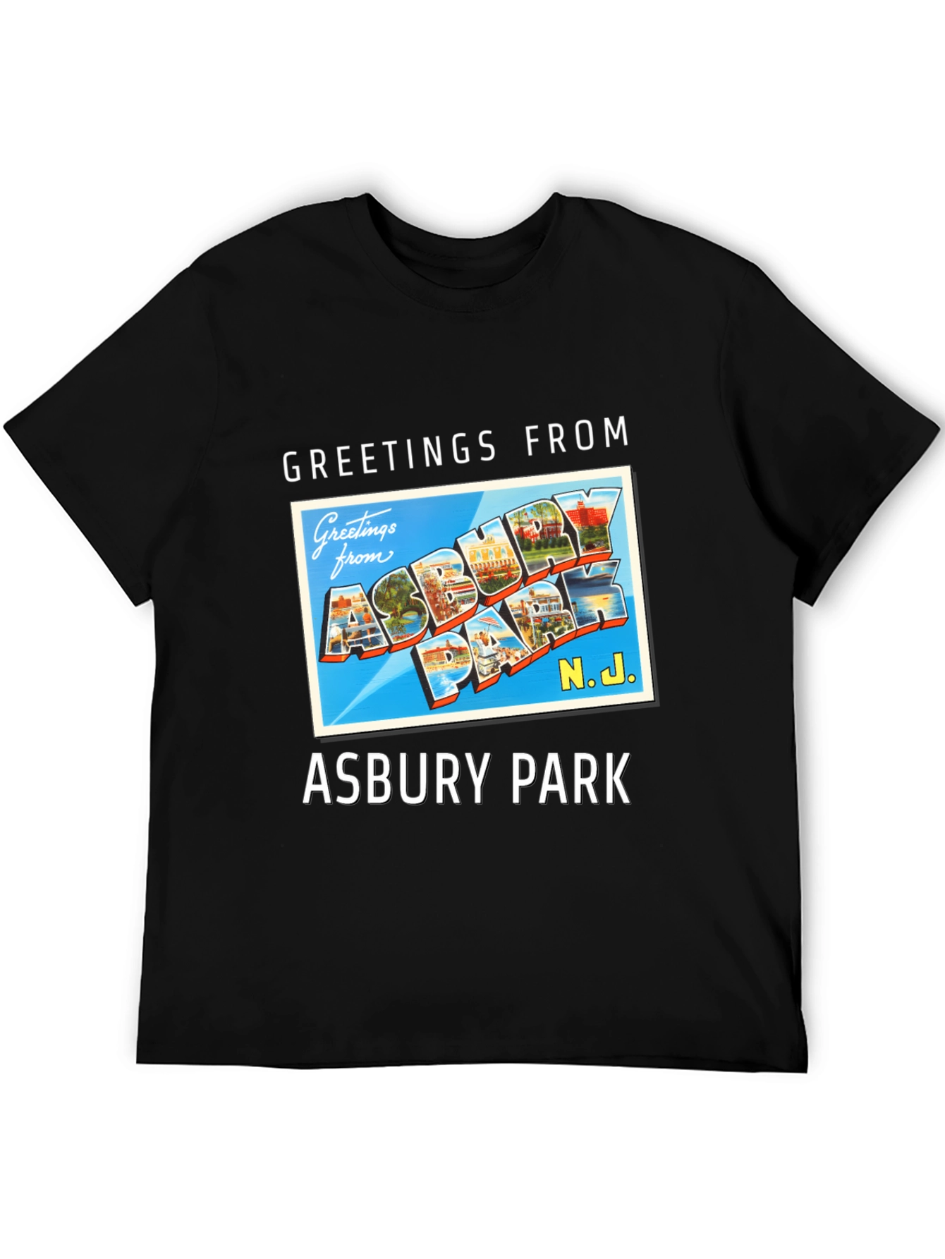 Greetings From Asbury Park Graphic T-Shirt