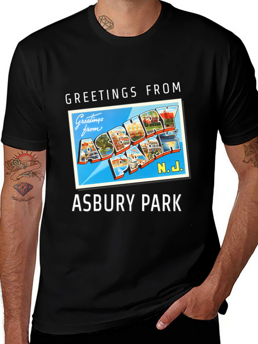 Greetings From Asbury Park Graphic T-Shirt
