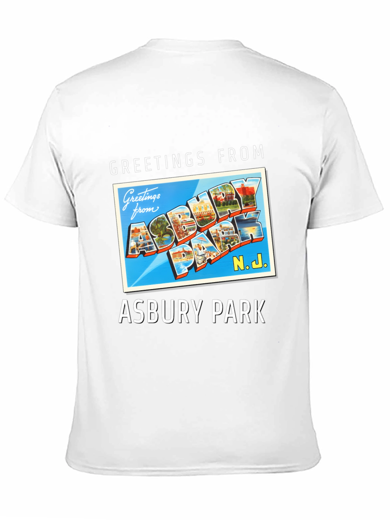 Greetings From Asbury Park Graphic T-Shirt