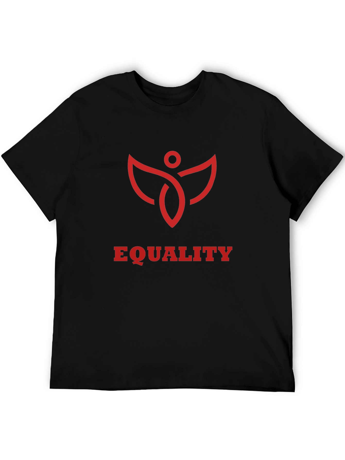 Equality Symbol Graphic Tee - Black