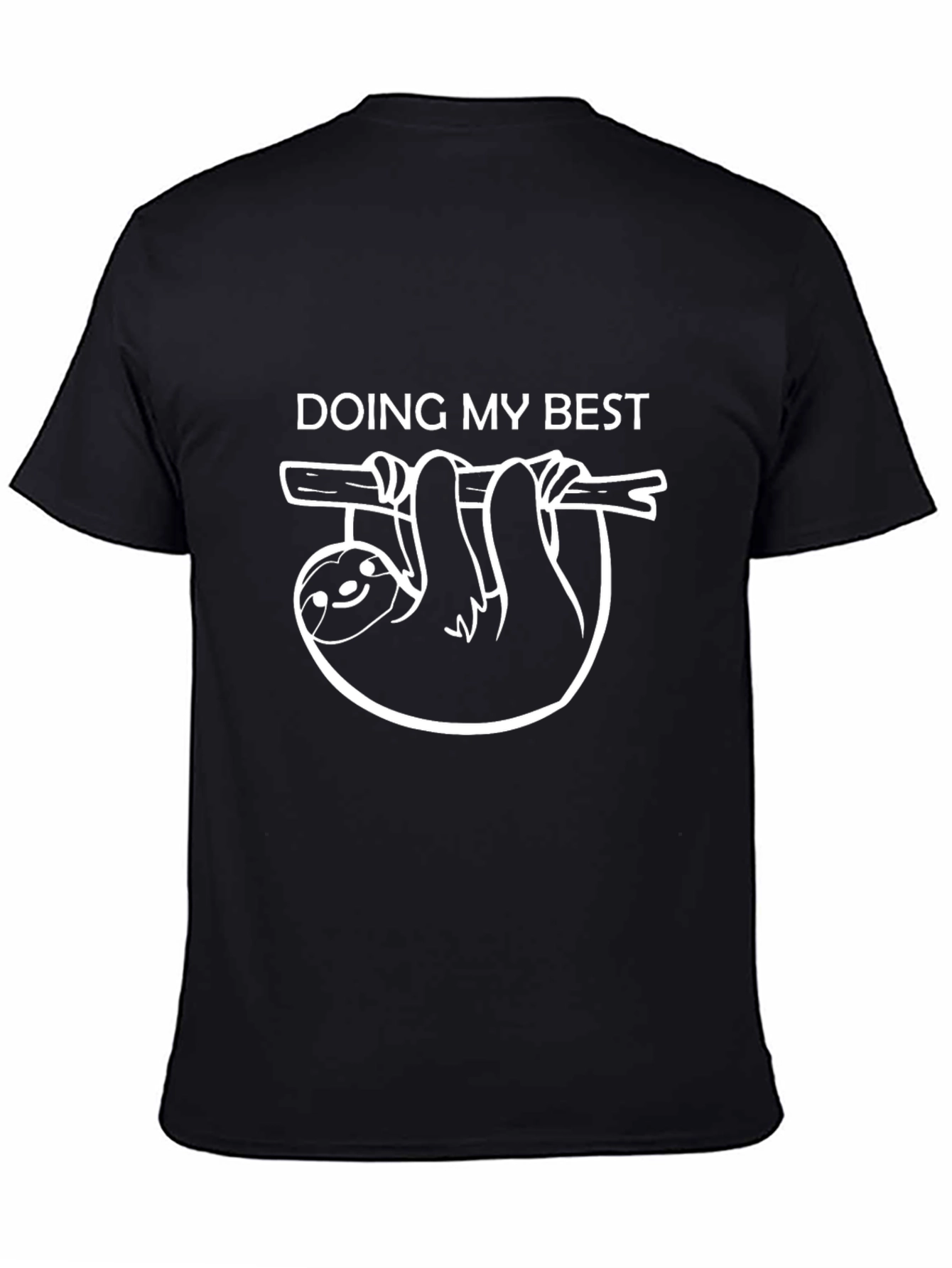Doing My Best Sloth Graphic Tee - Relaxed Fit