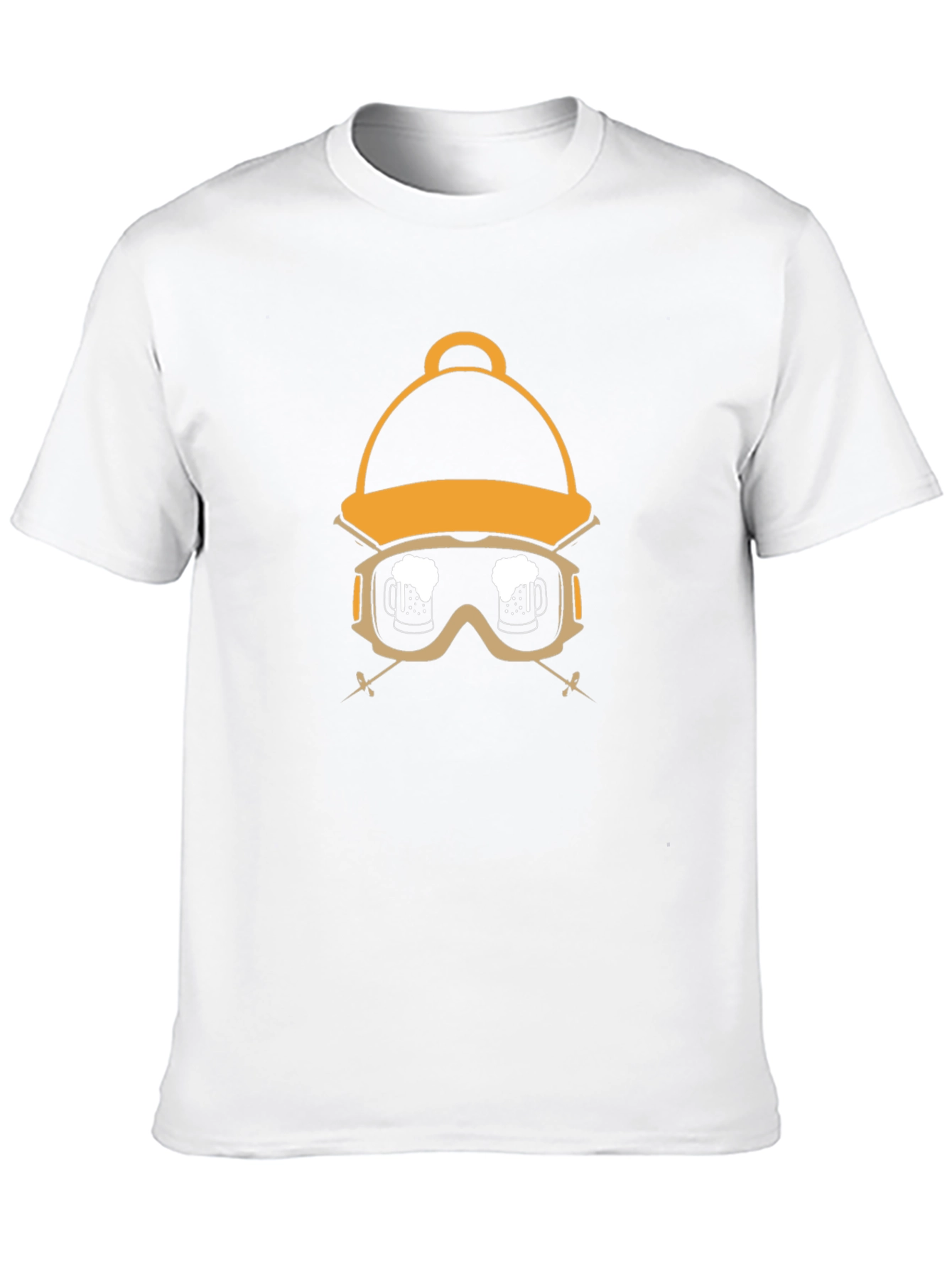 Ski Beer T-Shirt - Winter Holiday Brew Crew
