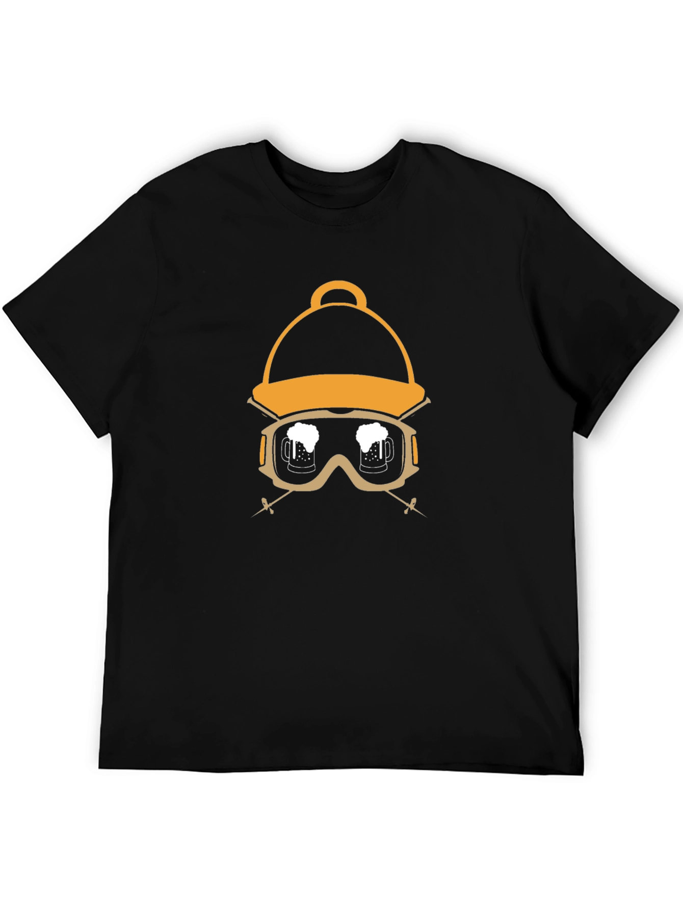 Ski Beer T-Shirt - Winter Holiday Brew Crew