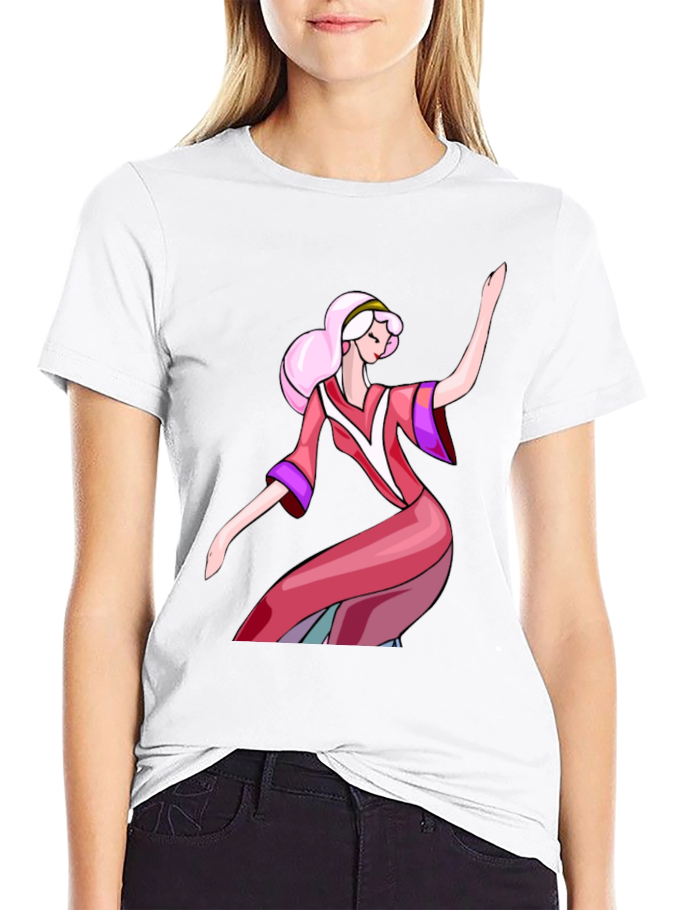 Anime Princess Graphic Tee - Stylish & Unique Design