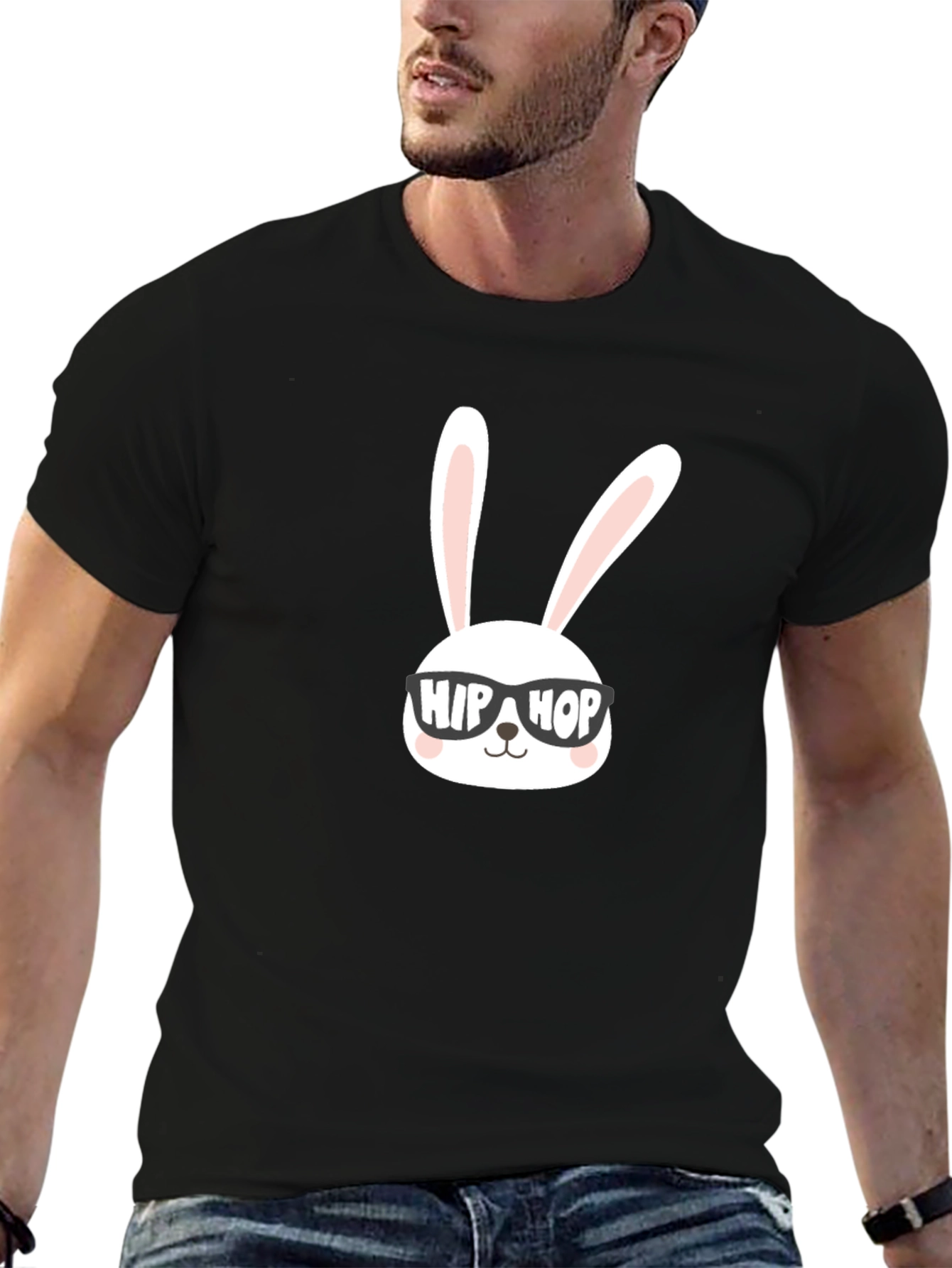 Hip Hop Bunny Graphic Tee