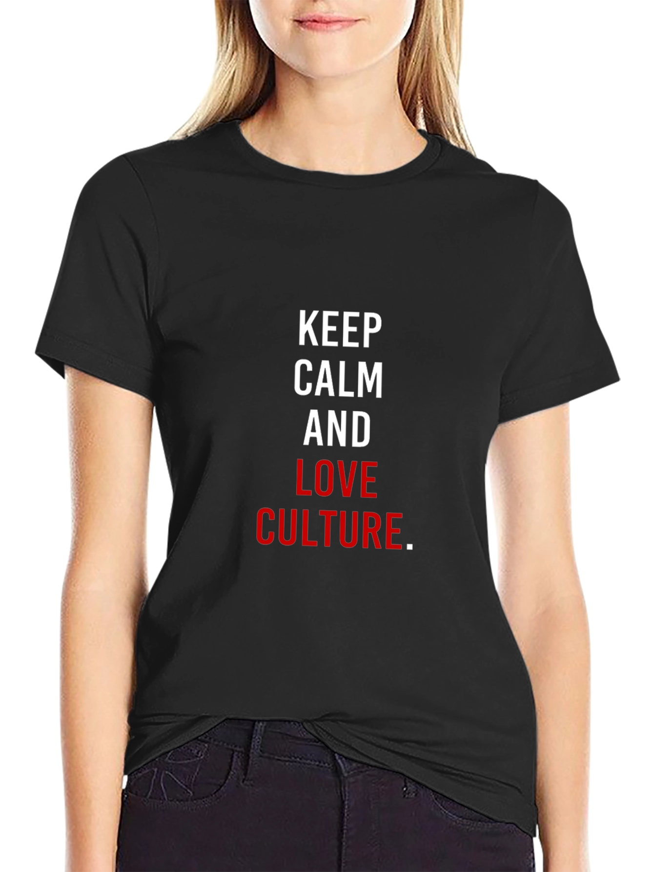 Keep Calm and Love Culture Graphic Tee