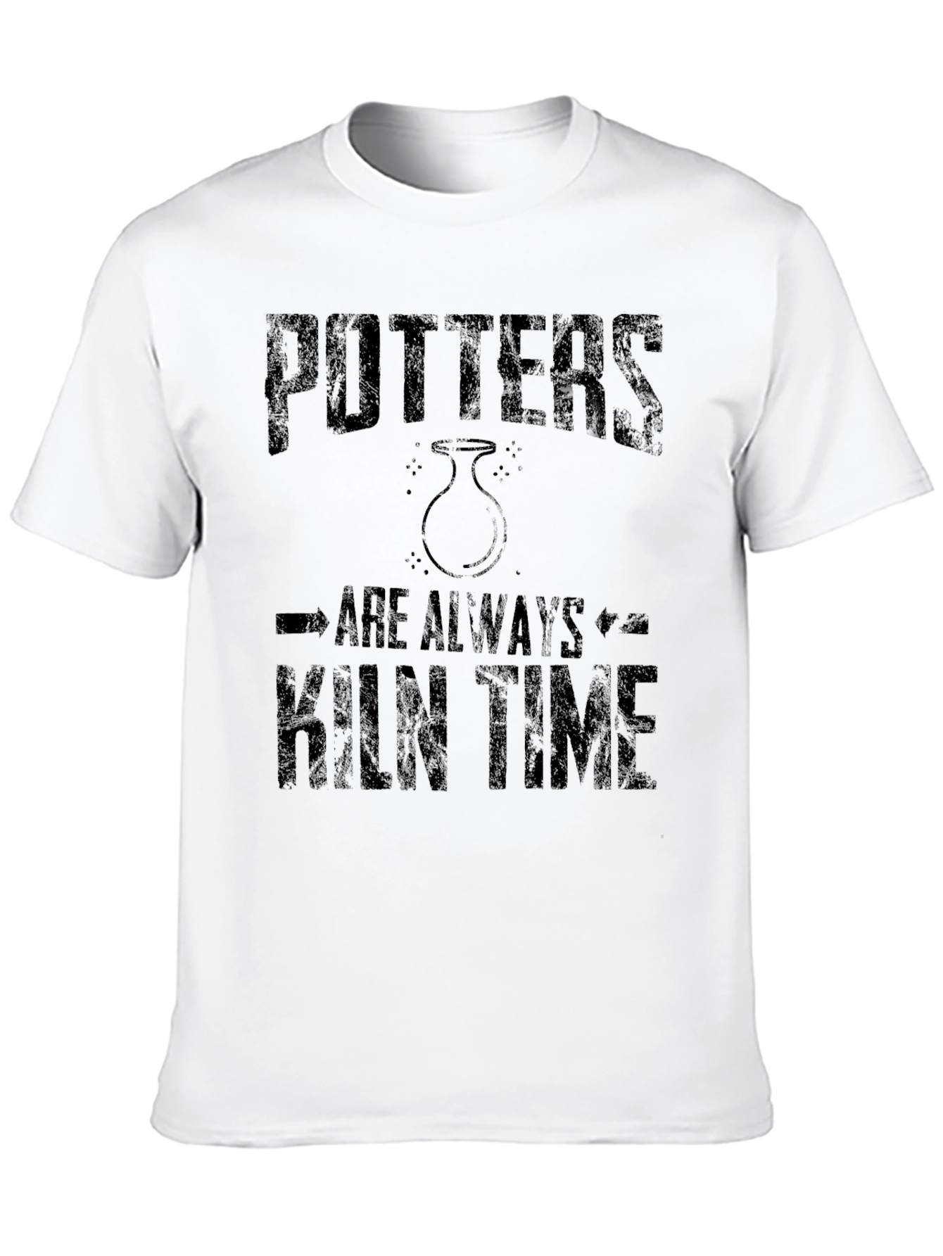 Potters Kiln Time T-Shirt - Pottery Humor Tee