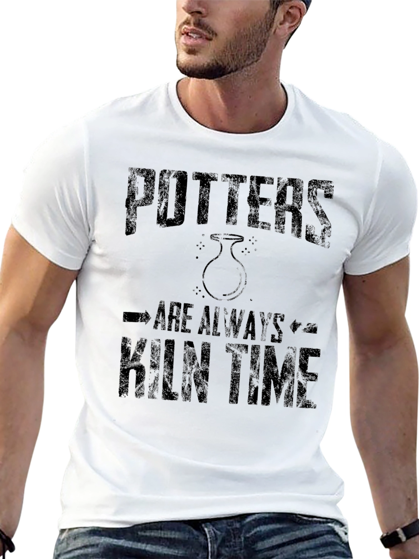 Potters Kiln Time T-Shirt - Pottery Humor Tee