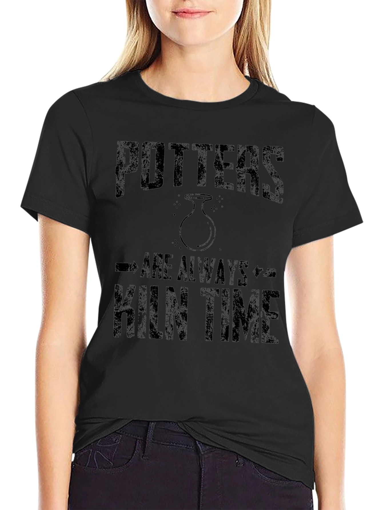 Potters Kiln Time T-Shirt - Pottery Humor Tee