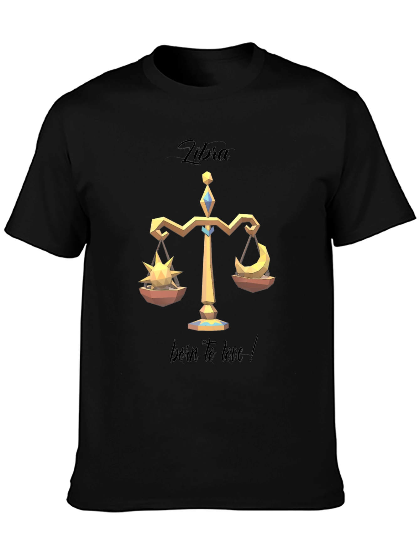 Libra Zodiac T-Shirt - Born to Love!