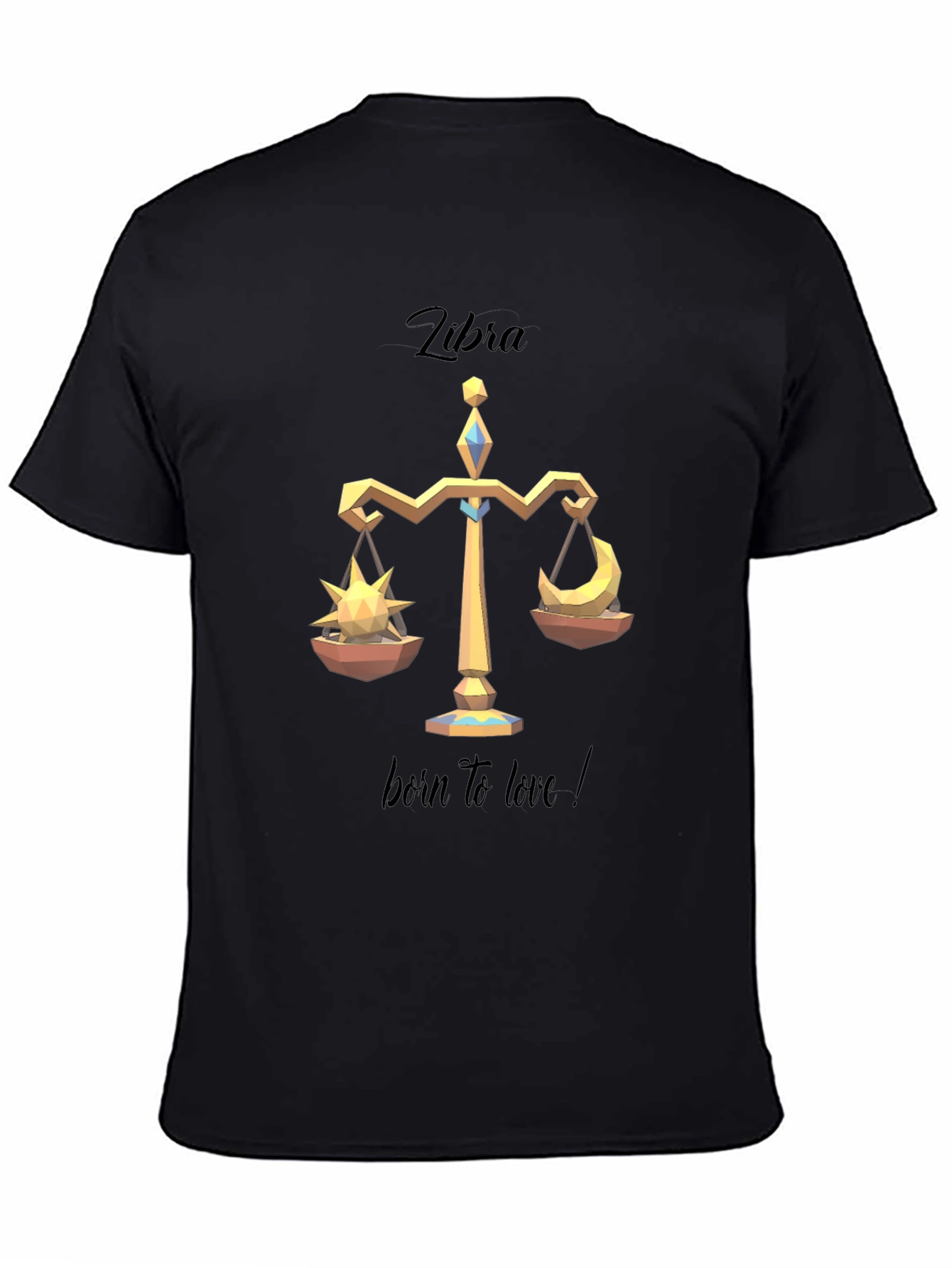Libra Zodiac T-Shirt - Born to Love!