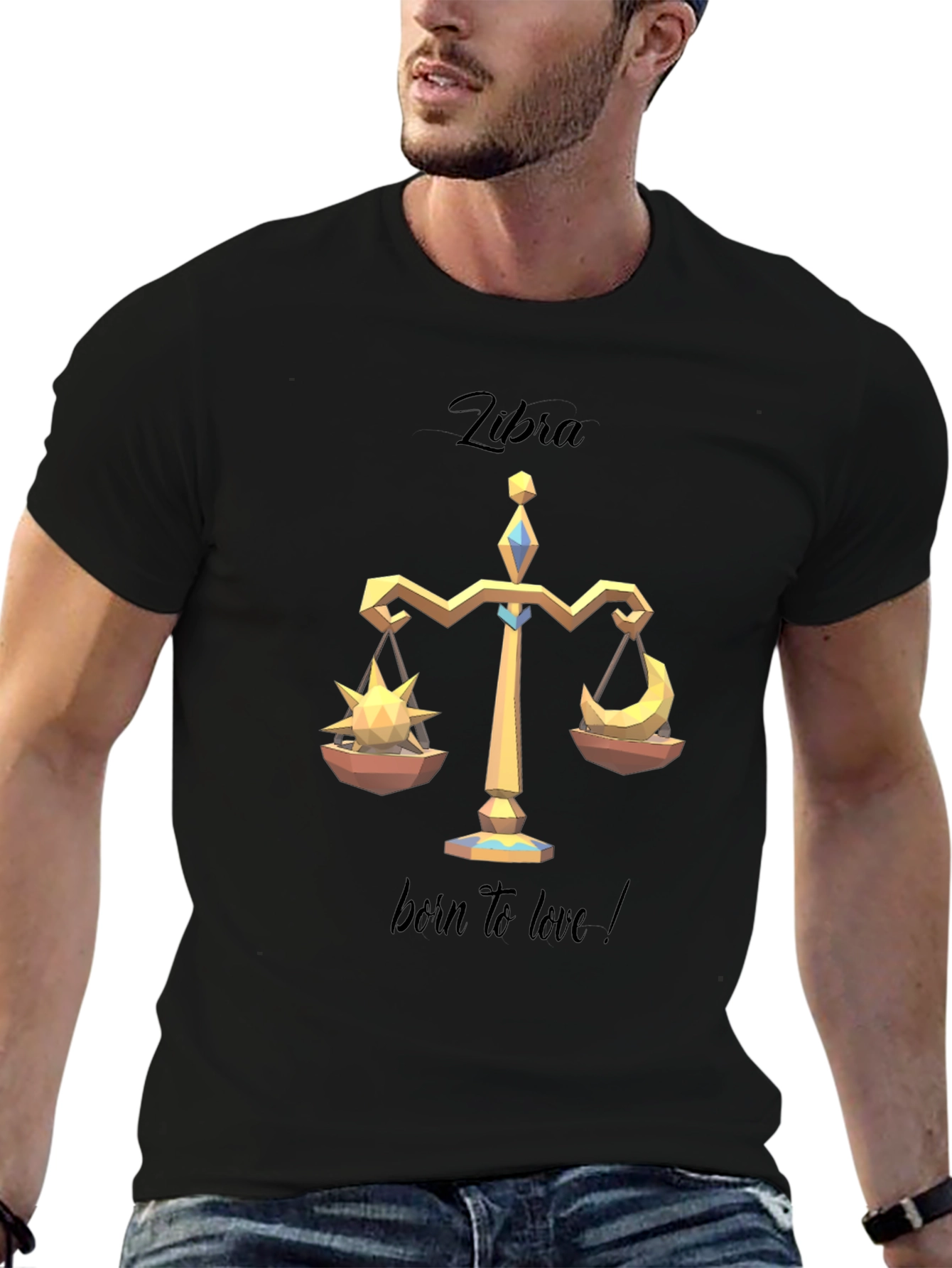 Libra Zodiac T-Shirt - Born to Love!